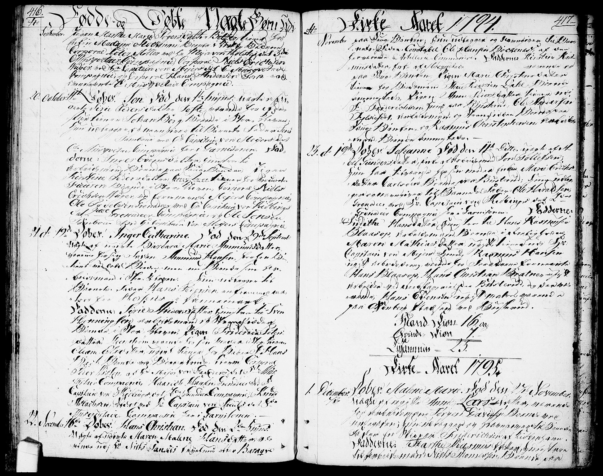 Halden prestekontor Kirkebøker, SAO/A-10909/F/Fa/L0002: Parish register (official) no. I 2, 1792-1812, p. 416-417