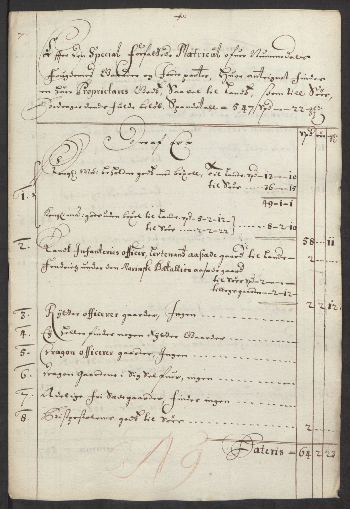 Rentekammeret inntil 1814, Reviderte regnskaper, Fogderegnskap, RA/EA-4092/R64/L4424: Fogderegnskap Namdal, 1692-1695, p. 14