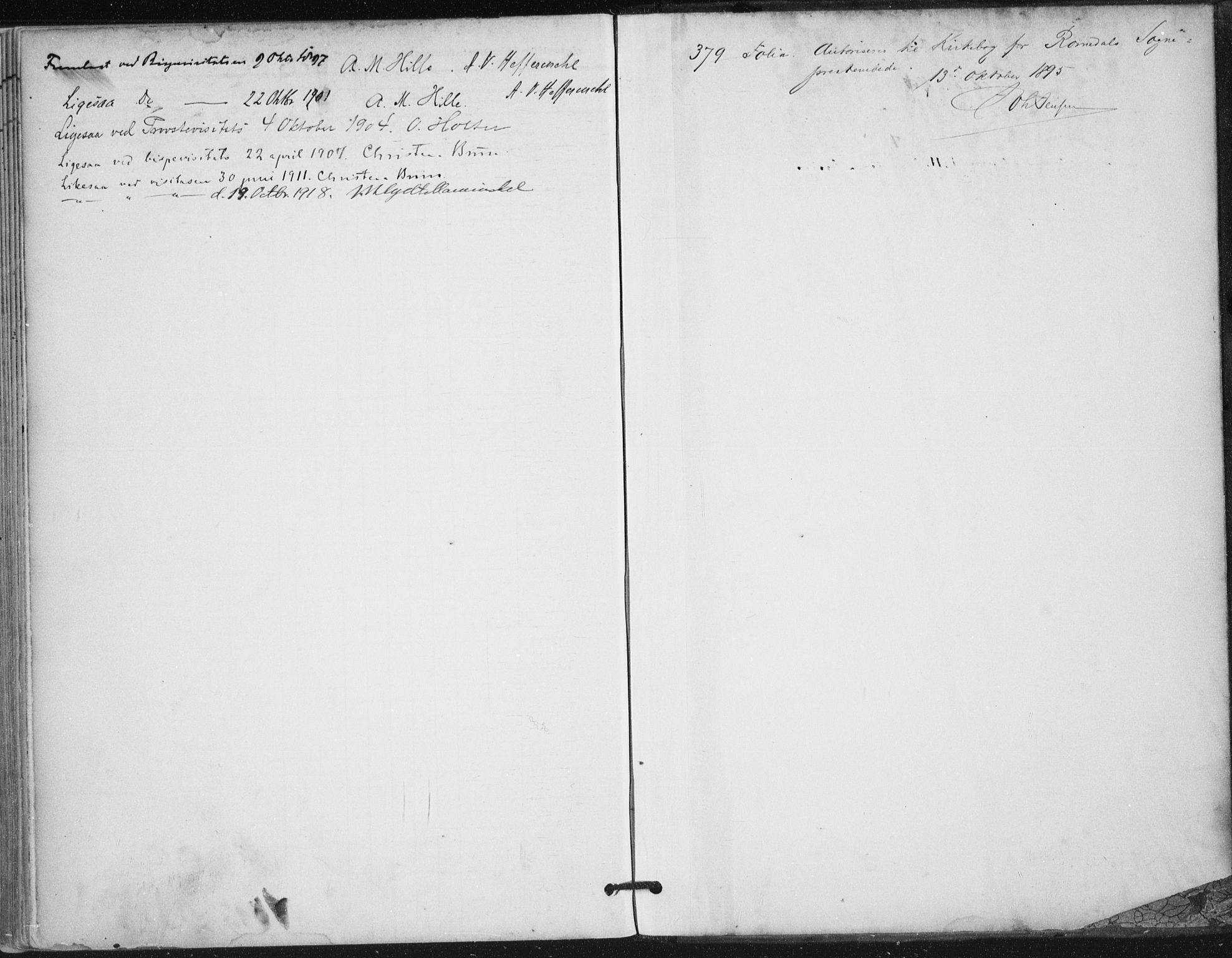 Romedal prestekontor, SAH/PREST-004/K/L0011: Parish register (official) no. 11, 1896-1912