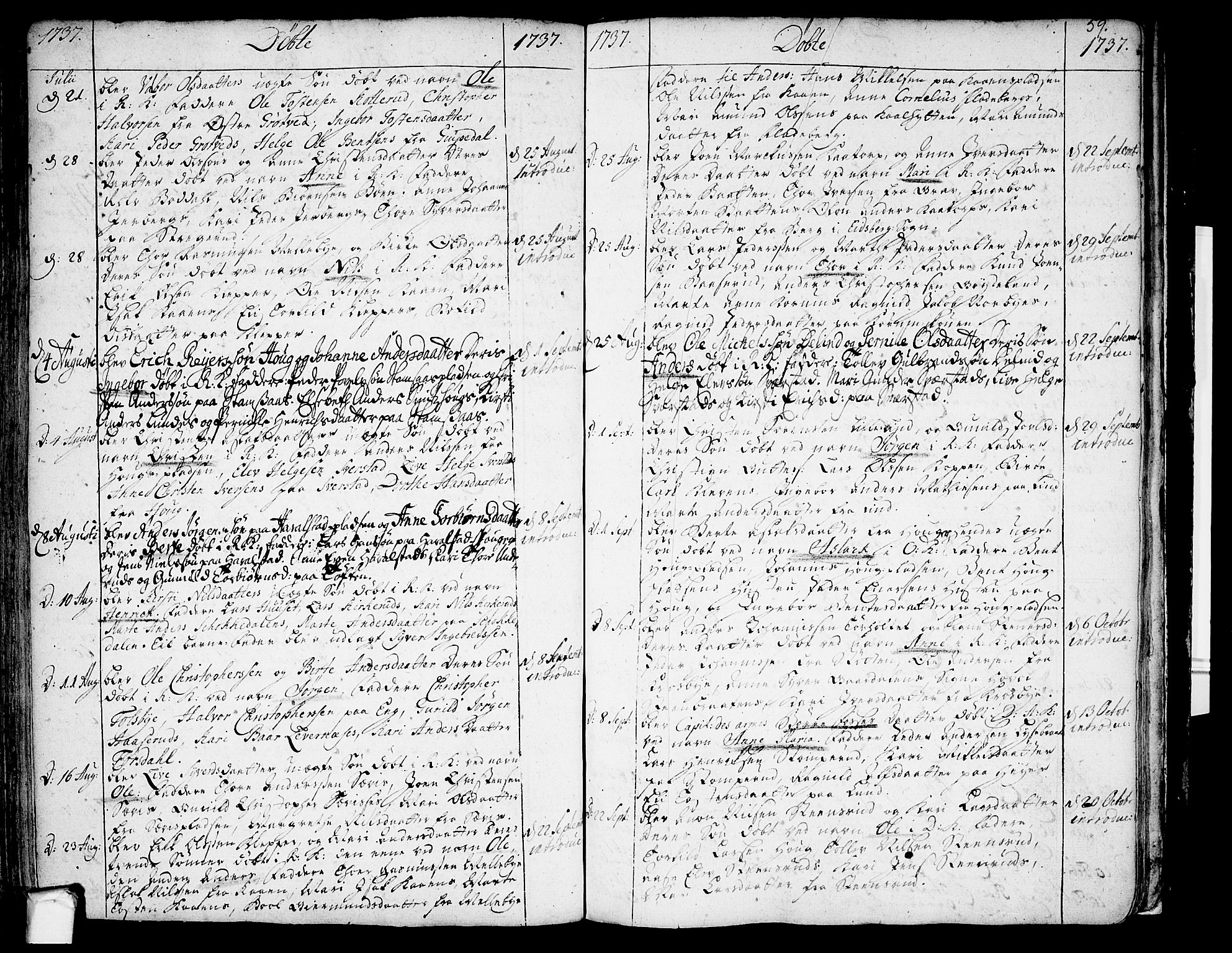 Rakkestad prestekontor Kirkebøker, AV/SAO-A-2008/F/Fa/L0001: Parish register (official) no. I 1, 1722-1740, p. 59