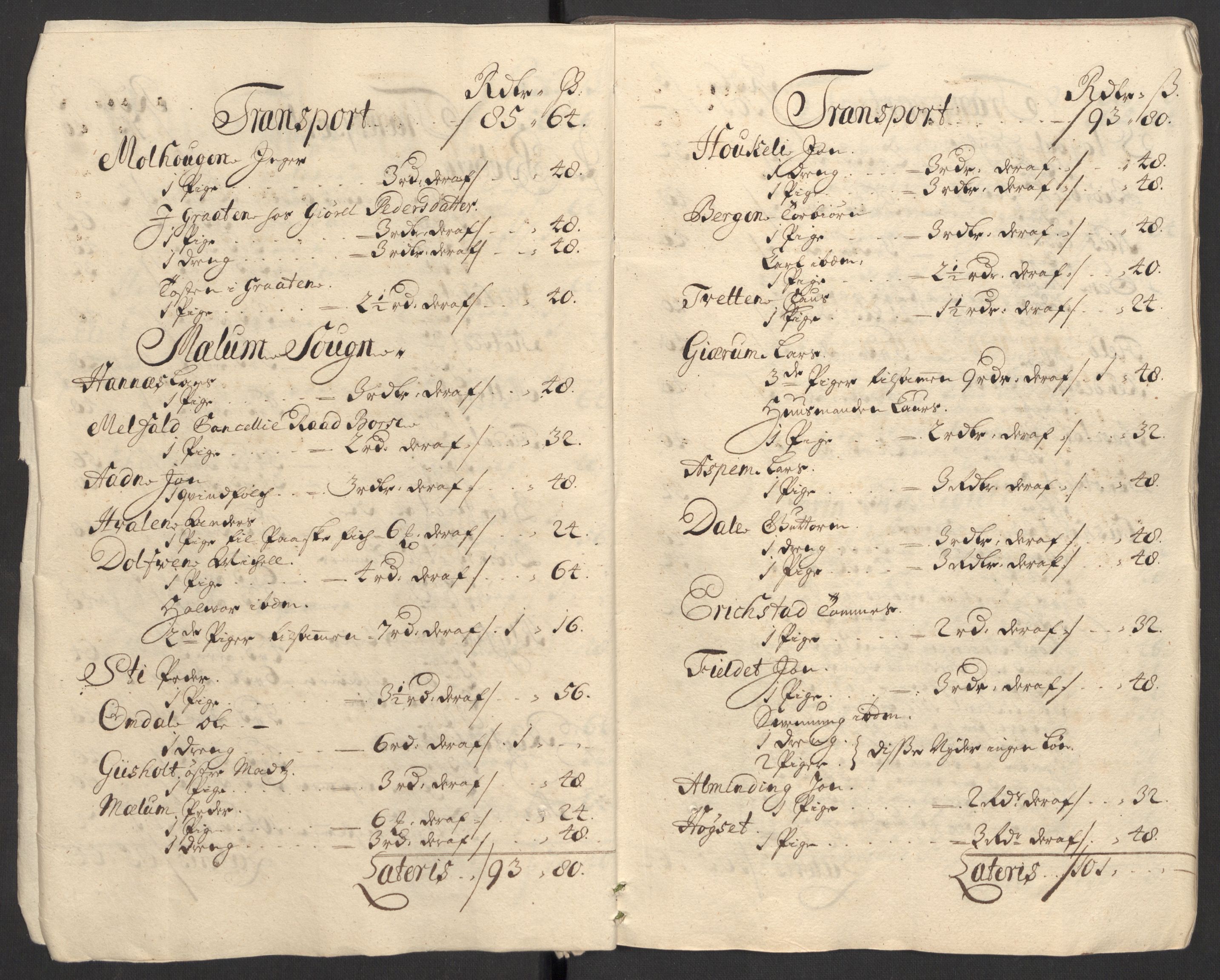 Rentekammeret inntil 1814, Reviderte regnskaper, Fogderegnskap, RA/EA-4092/R36/L2121: Fogderegnskap Øvre og Nedre Telemark og Bamble, 1711, p. 6