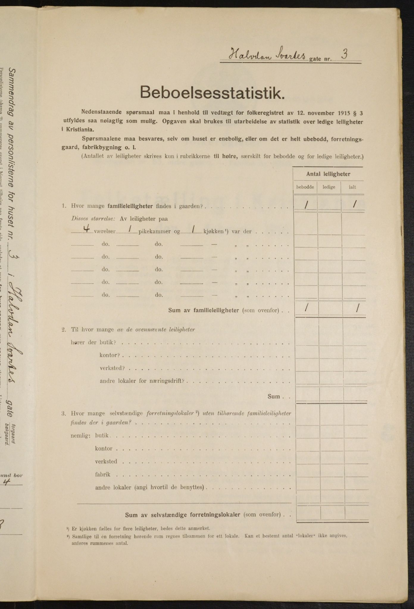 OBA, Municipal Census 1916 for Kristiania, 1916, p. 34702