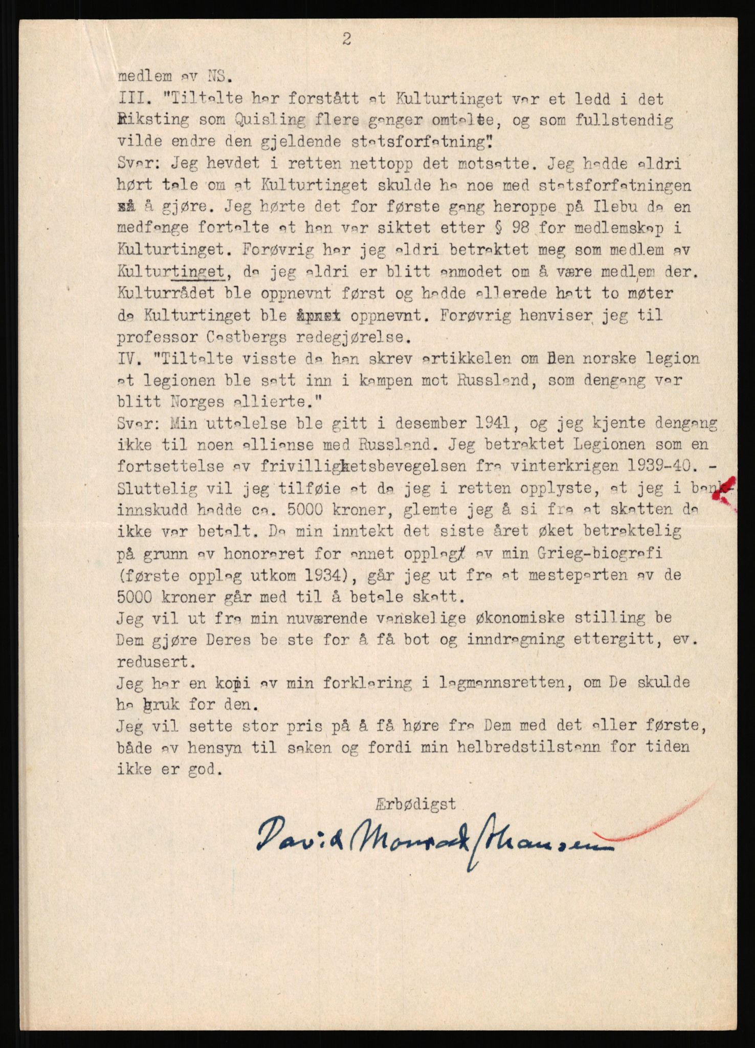 Landssvikarkivet, Oslo politikammer, RA/S-3138-01/D/Da/L0178/0008: Dommer, dnr. 1225 - 1232 / Dnr. 1232, 1945-1948, p. 101