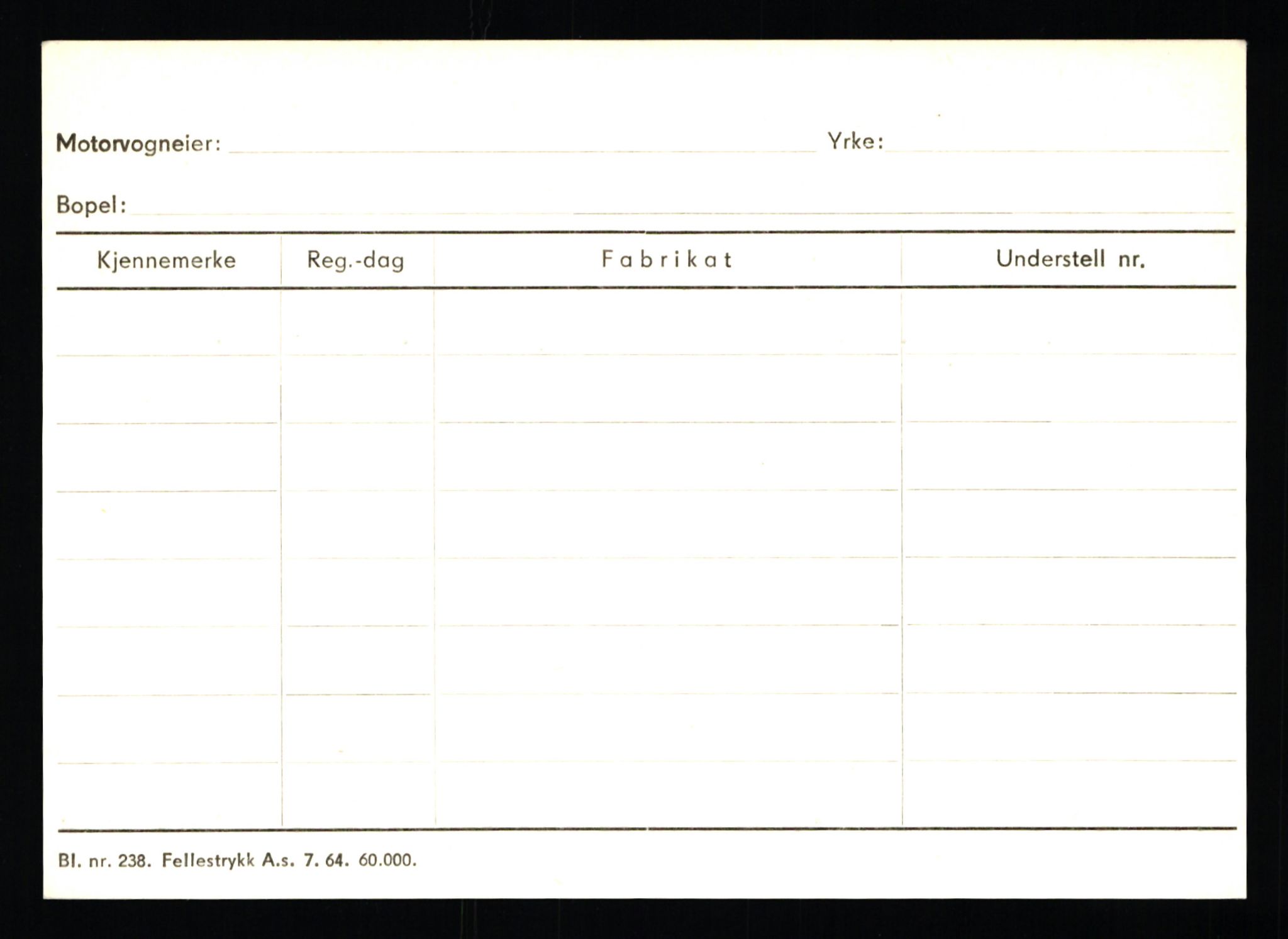 Stavanger trafikkstasjon, SAST/A-101942/0/H/L0009: Fjælberg - Fuglerud, 1930-1971, p. 840