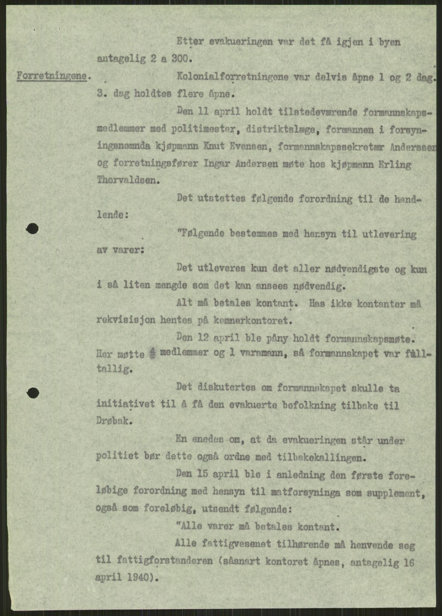 Forsvaret, Forsvarets krigshistoriske avdeling, AV/RA-RAFA-2017/Y/Ya/L0013: II-C-11-31 - Fylkesmenn.  Rapporter om krigsbegivenhetene 1940., 1940, p. 717