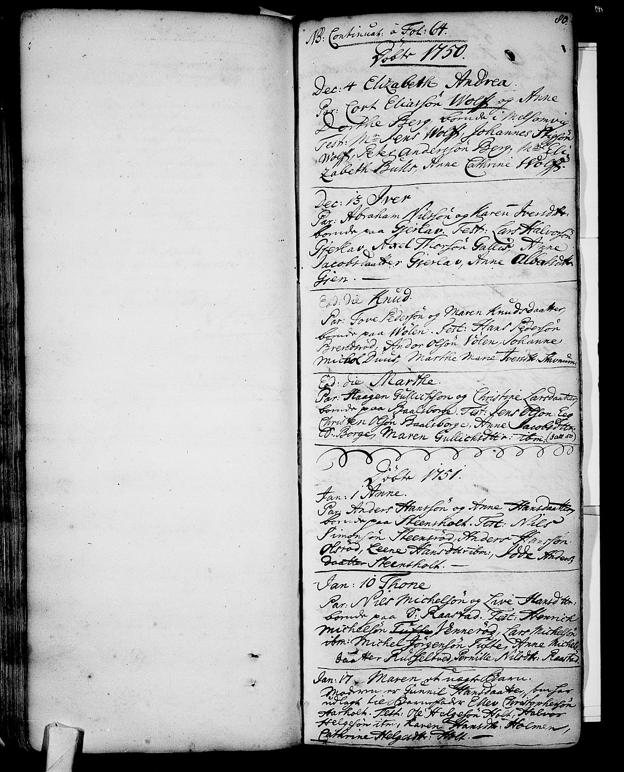 Stokke kirkebøker, AV/SAKO-A-320/F/Fa/L0002: Parish register (official) no. I 2, 1732-1770, p. 80