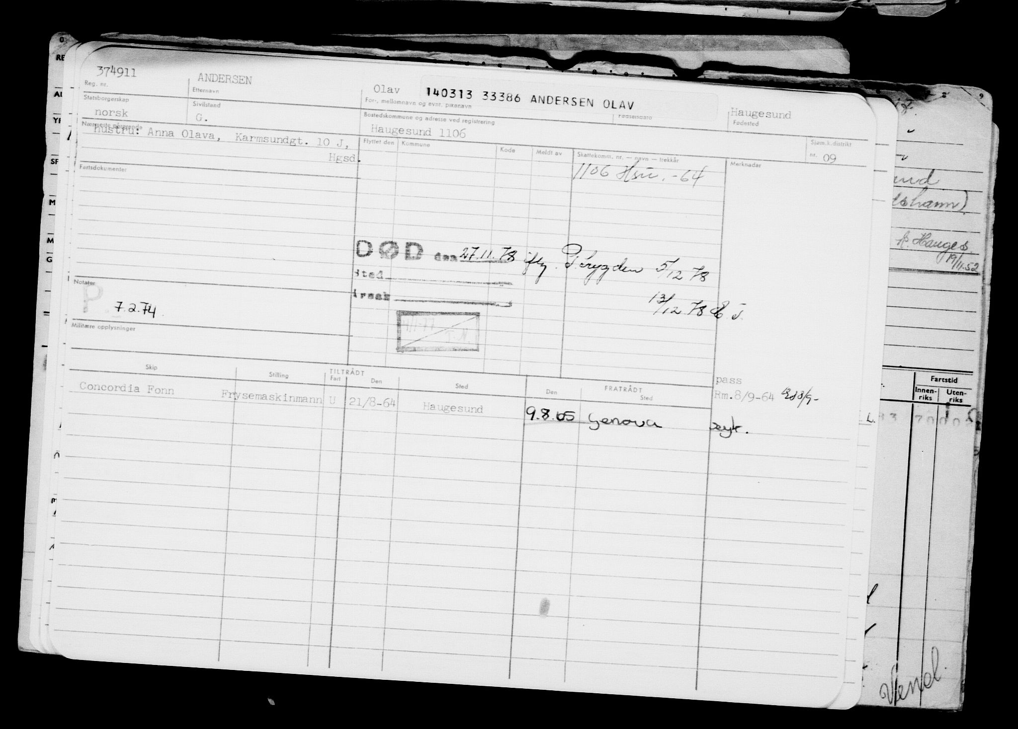 Direktoratet for sjømenn, AV/RA-S-3545/G/Gb/L0111: Hovedkort, 1913, p. 220