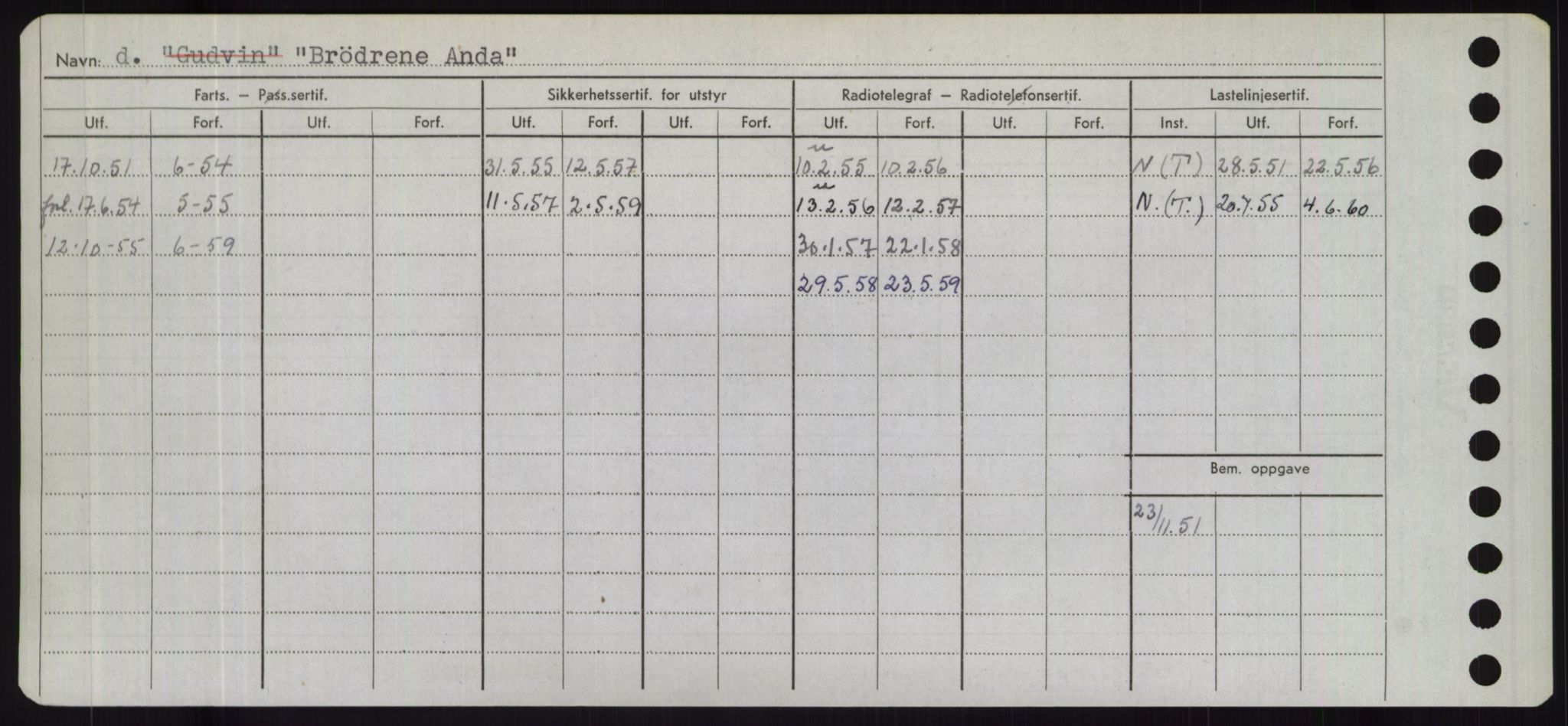 Sjøfartsdirektoratet med forløpere, Skipsmålingen, RA/S-1627/H/Hd/L0005: Fartøy, Br-Byg, p. 492