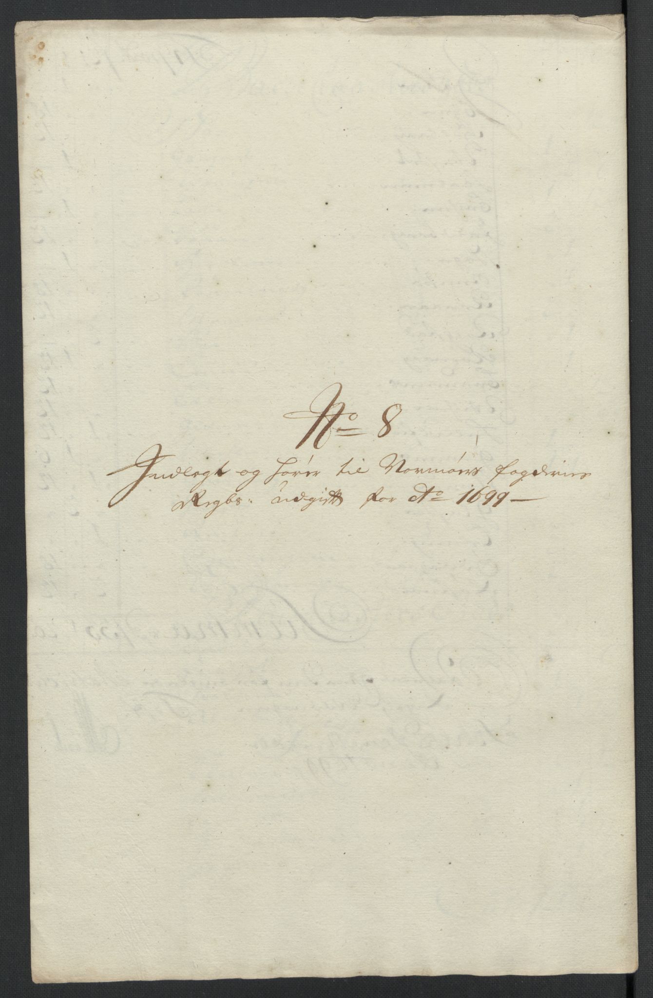 Rentekammeret inntil 1814, Reviderte regnskaper, Fogderegnskap, AV/RA-EA-4092/R56/L3738: Fogderegnskap Nordmøre, 1699, p. 143