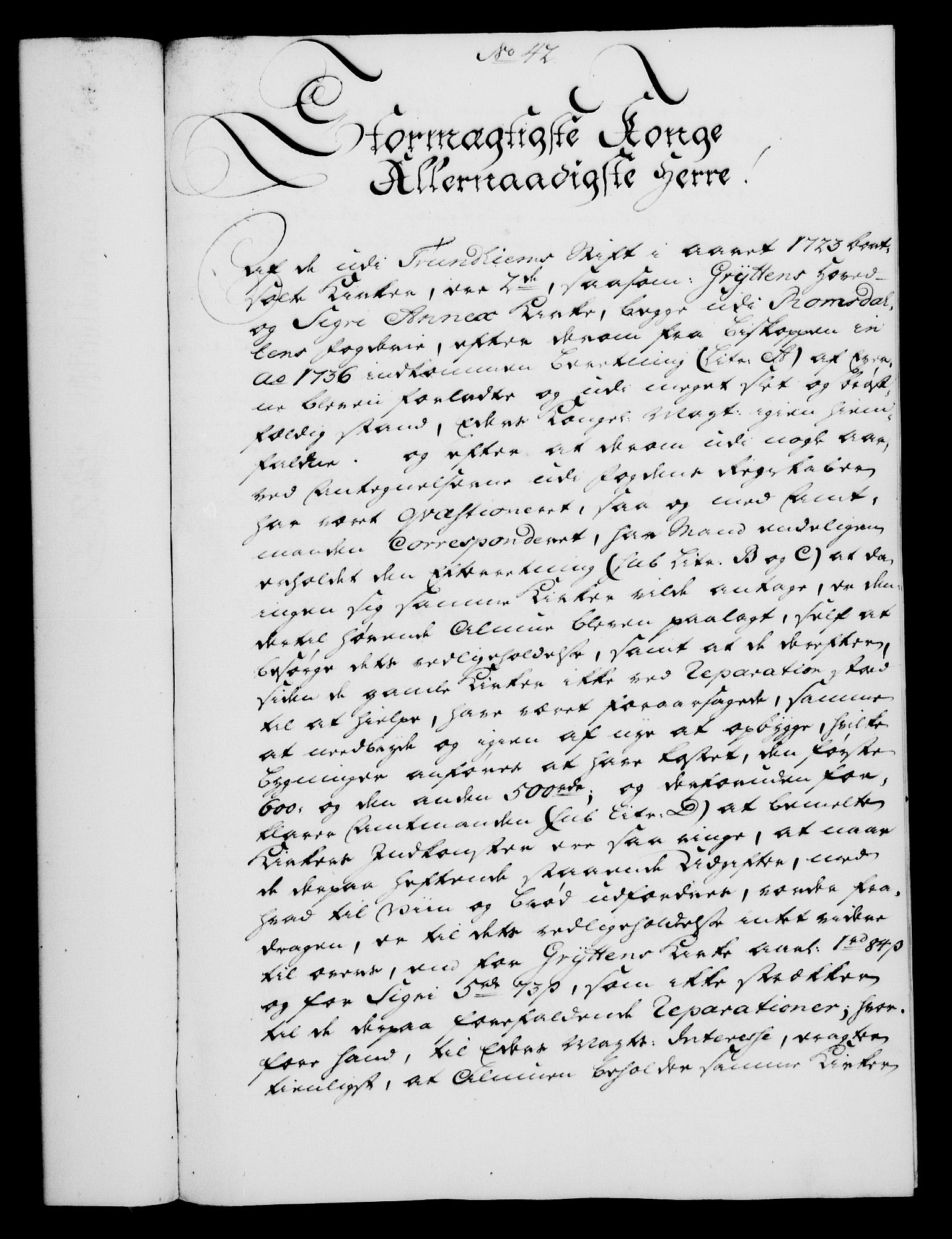 Rentekammeret, Kammerkanselliet, RA/EA-3111/G/Gf/Gfa/L0033: Norsk relasjons- og resolusjonsprotokoll (merket RK 52.33), 1751, p. 236