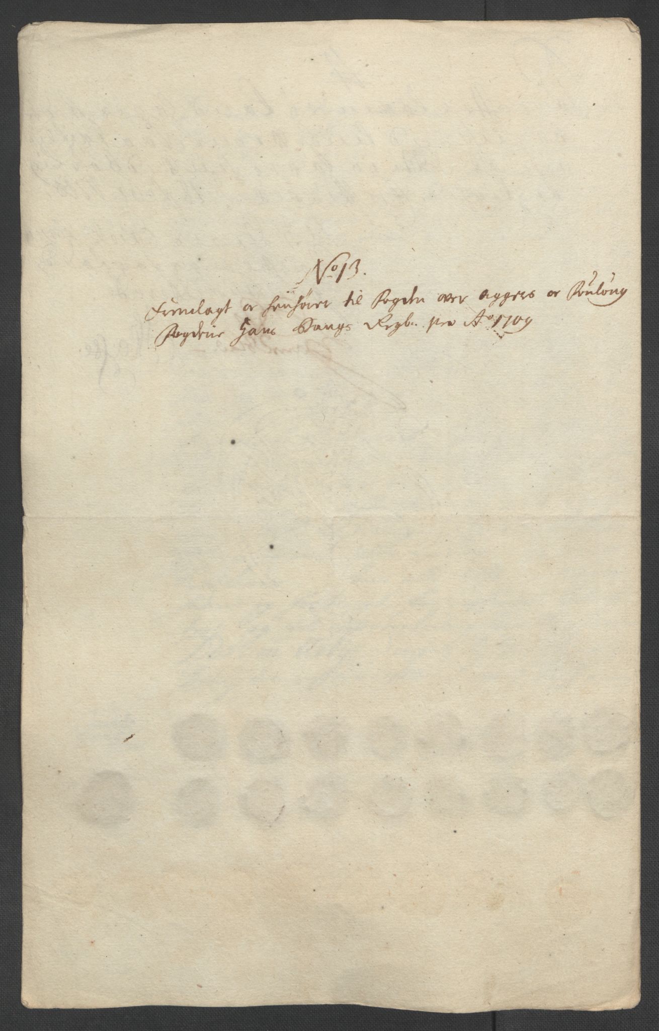 Rentekammeret inntil 1814, Reviderte regnskaper, Fogderegnskap, RA/EA-4092/R10/L0447: Fogderegnskap Aker og Follo, 1707-1709, p. 517