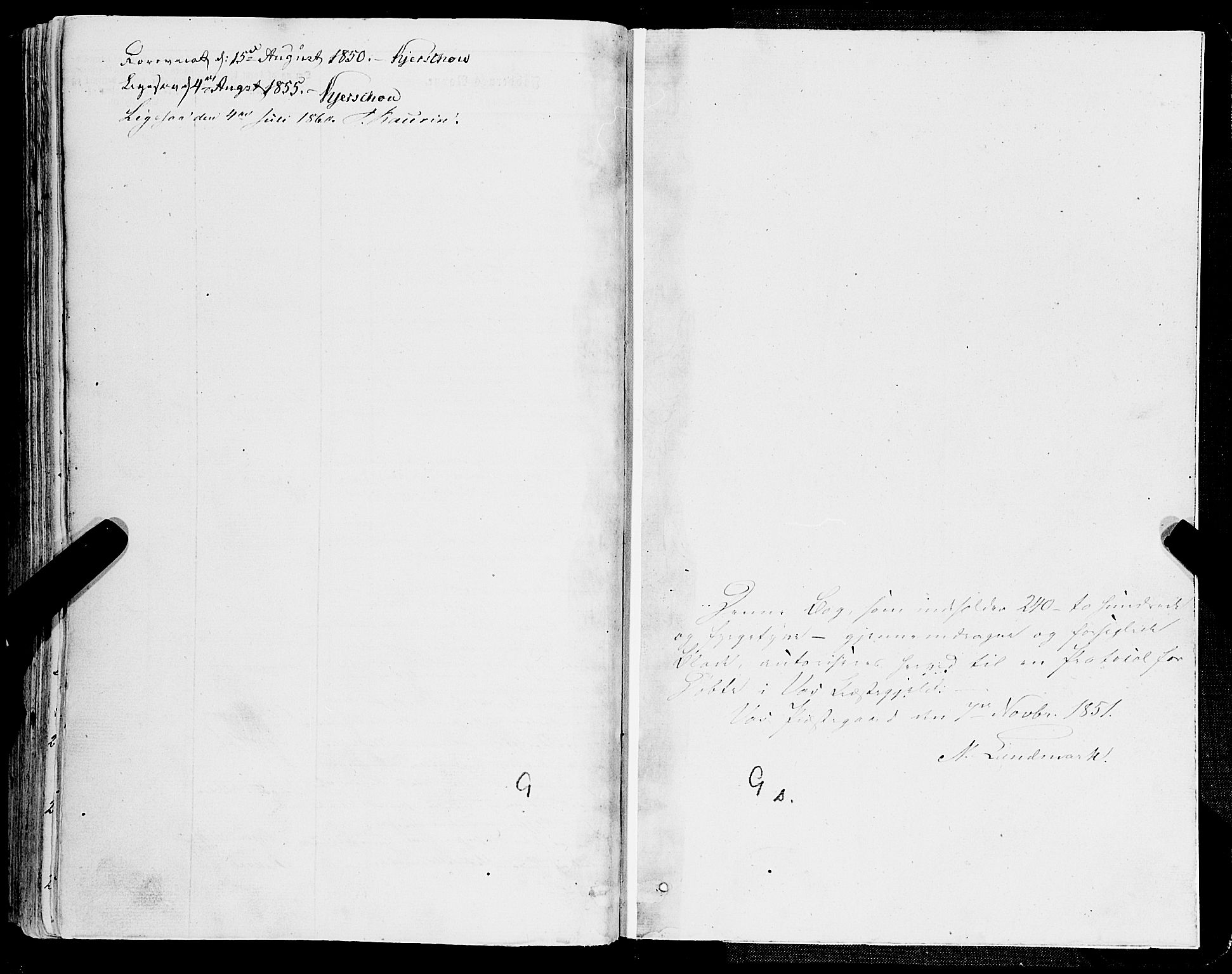 Voss sokneprestembete, AV/SAB-A-79001/H/Haa: Parish register (official) no. A 16, 1849-1863