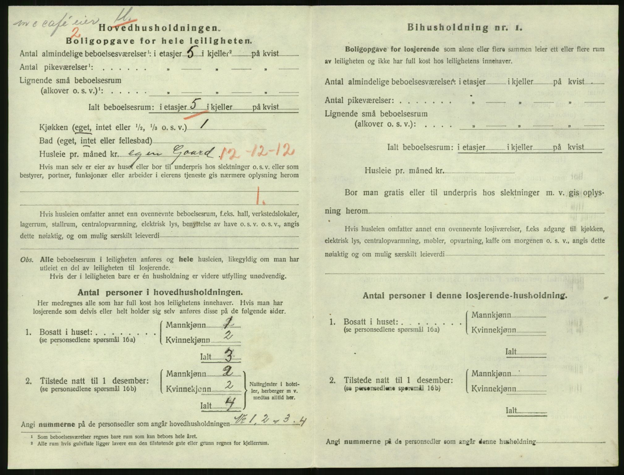 SAK, 1920 census for Tvedestrand, 1920, p. 808