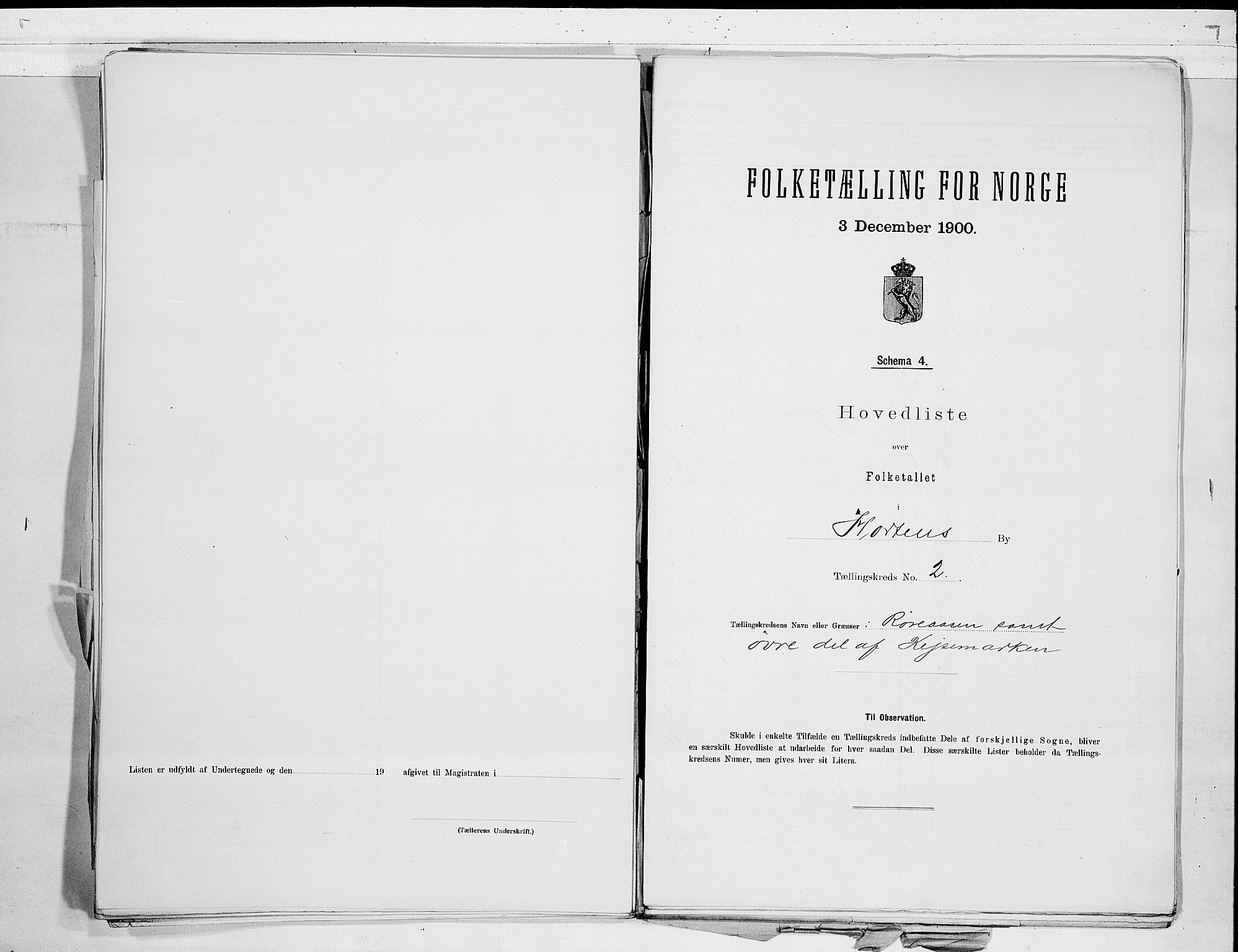 RA, 1900 census for Horten, 1900, p. 10