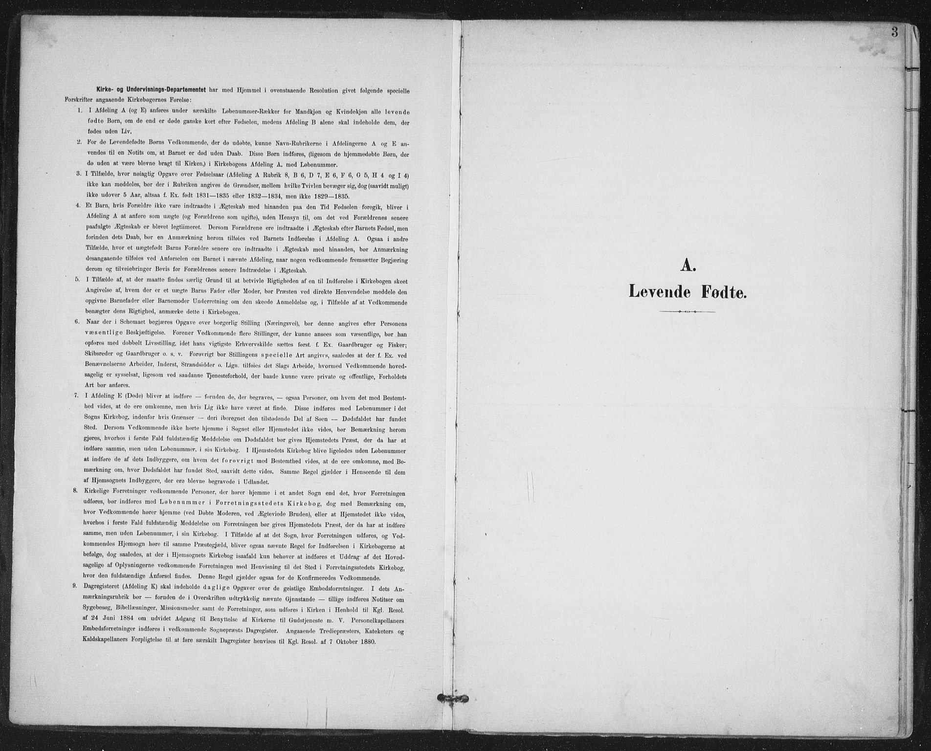 Ministerialprotokoller, klokkerbøker og fødselsregistre - Møre og Romsdal, SAT/A-1454/569/L0820: Parish register (official) no. 569A06, 1900-1911, p. 3