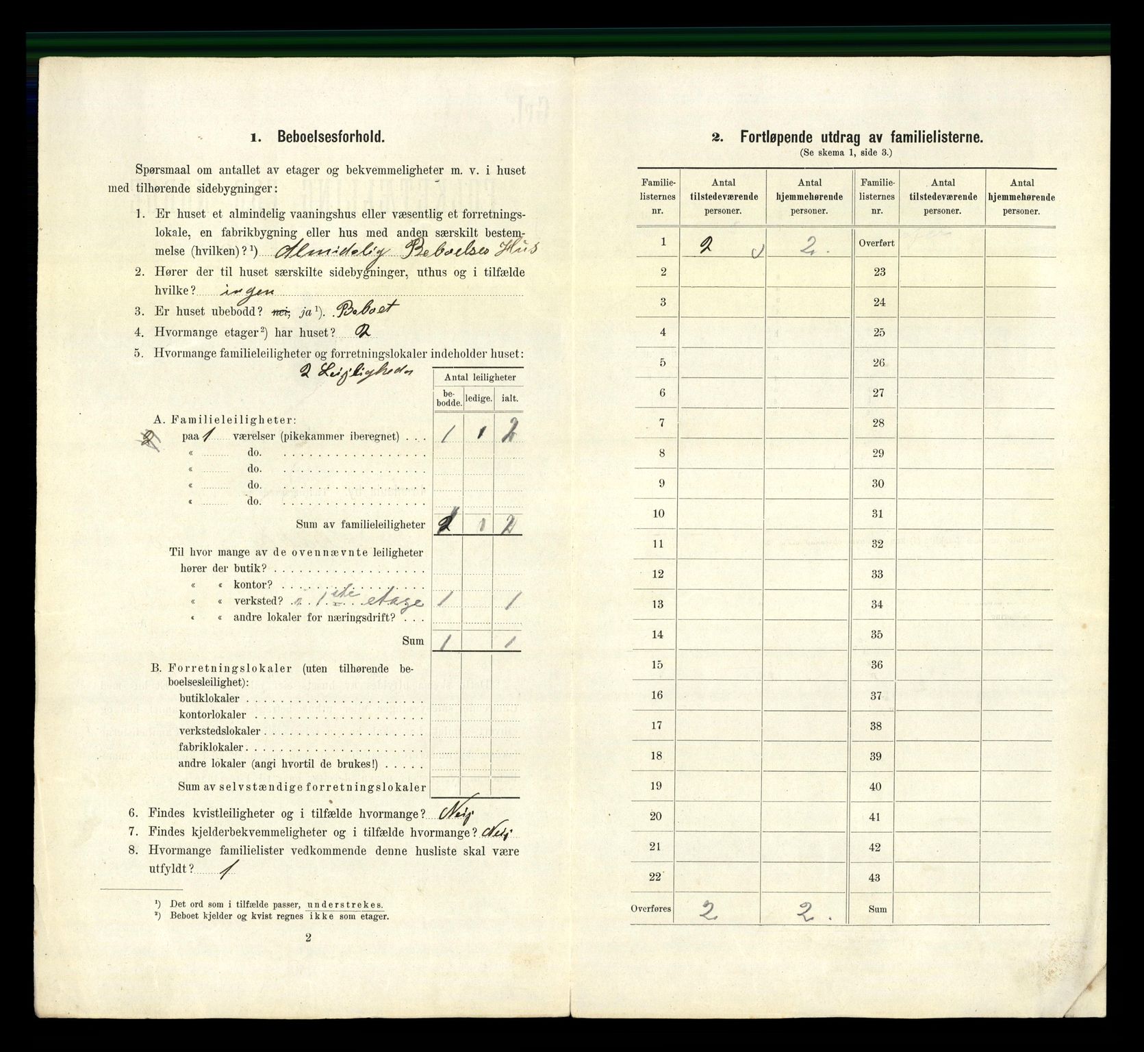 RA, 1910 census for Kristiania, 1910, p. 12088