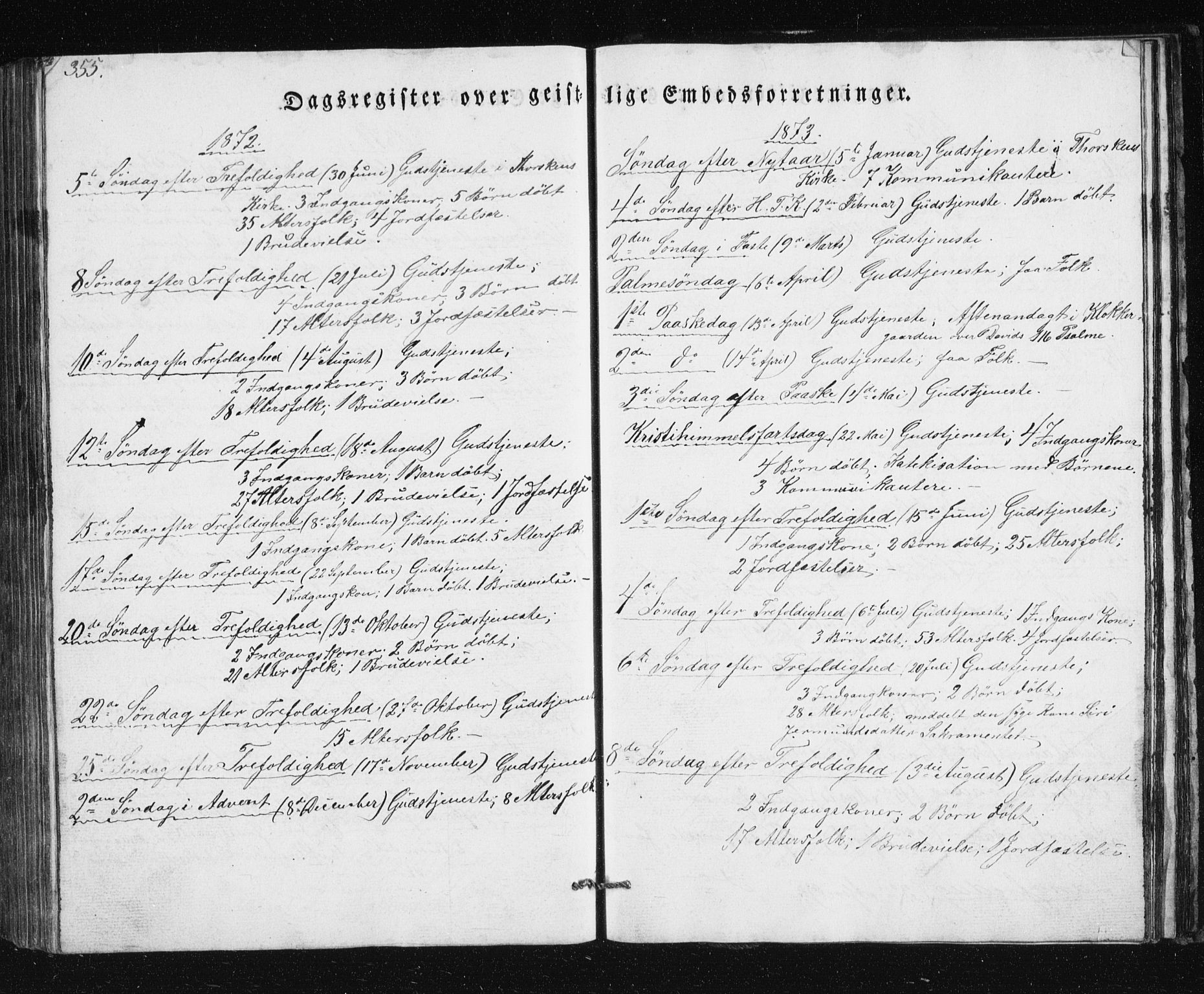 Berg sokneprestkontor, SATØ/S-1318/G/Ga/Gab/L0011klokker: Parish register (copy) no. 11, 1833-1878, p. 355