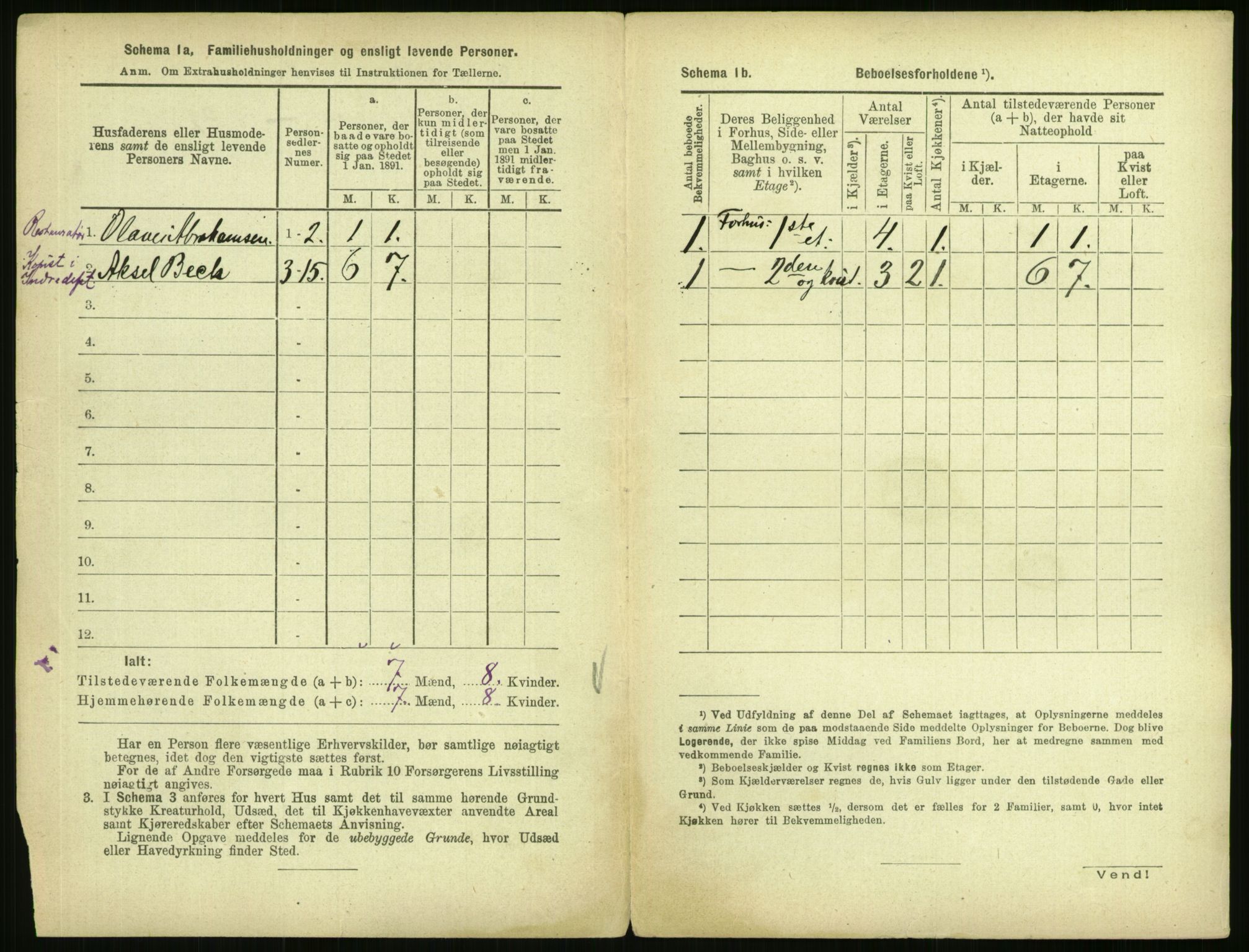 RA, 1891 census for 0301 Kristiania, 1891, p. 35562