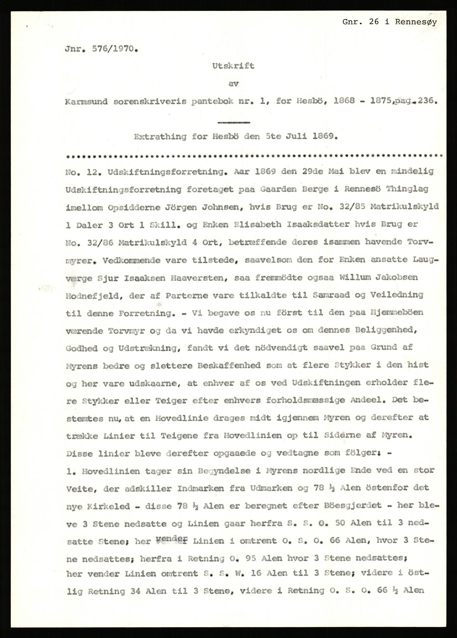 Statsarkivet i Stavanger, AV/SAST-A-101971/03/Y/Yj/L0008: Avskrifter sortert etter gårdsnavn: Birkeland indre - Bjerge, 1750-1930, p. 551