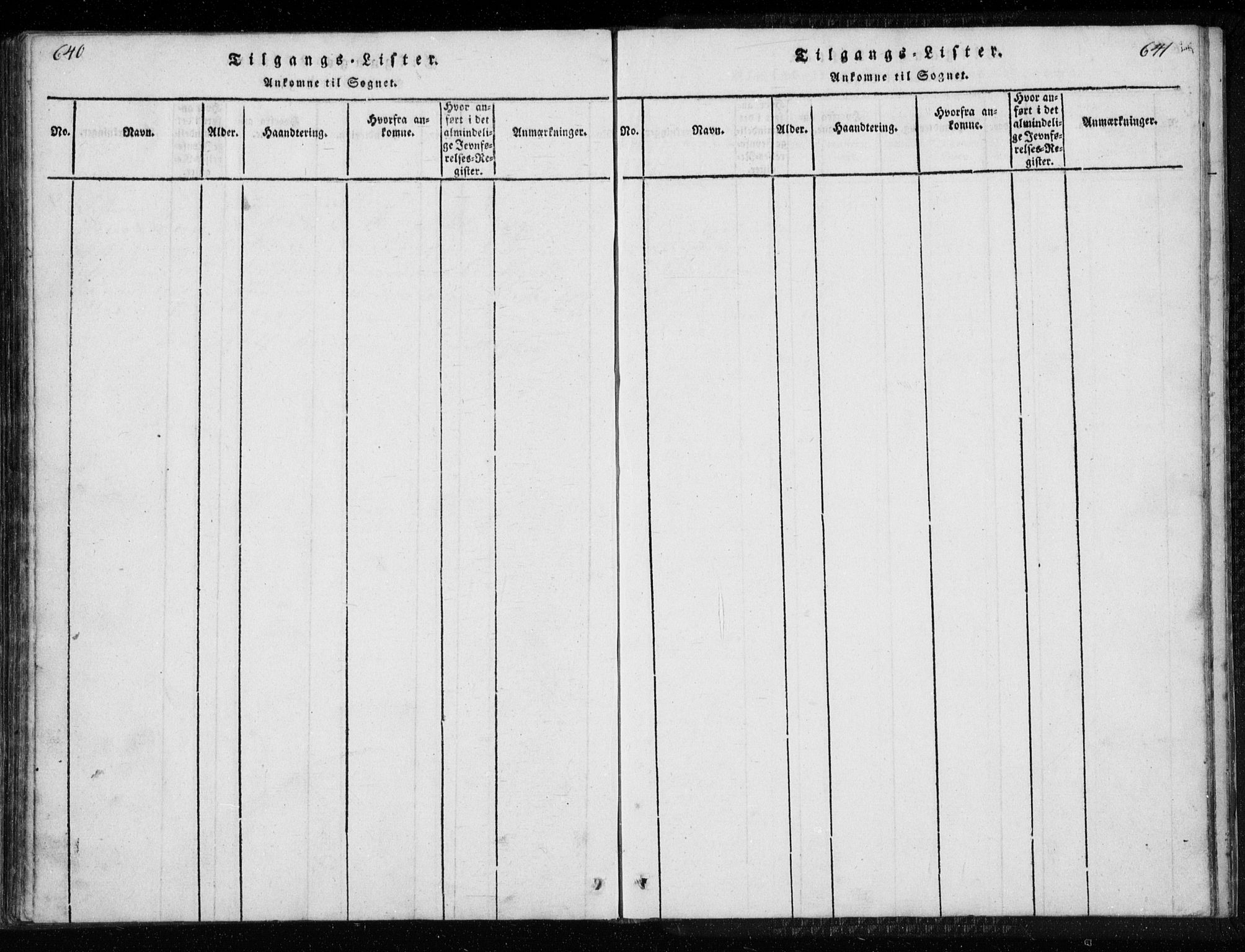 Ministerialprotokoller, klokkerbøker og fødselsregistre - Nordland, AV/SAT-A-1459/827/L0412: Parish register (copy) no. 827C01, 1820-1841, p. 640-641