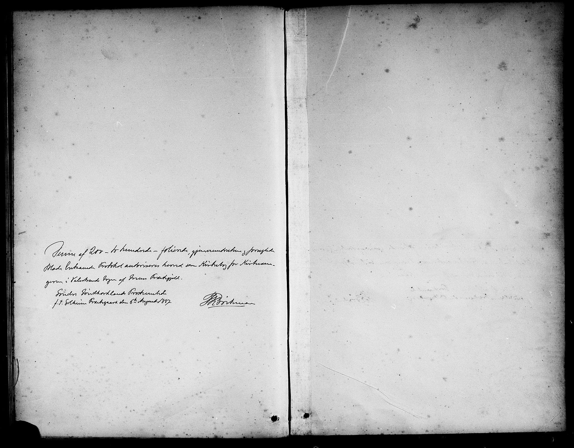 Sveio Sokneprestembete, AV/SAB-A-78501/H/Hab: Parish register (copy) no. B 2, 1887-1911