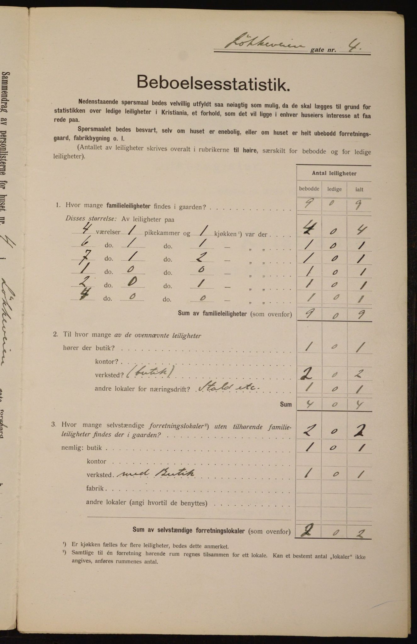 OBA, Municipal Census 1912 for Kristiania, 1912, p. 59021