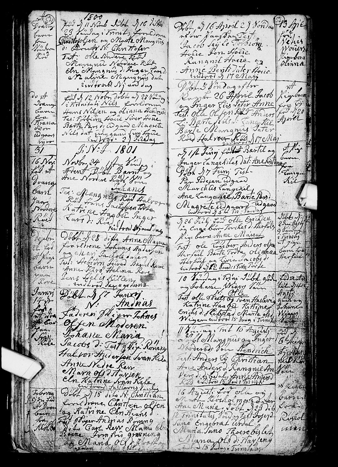 Hvaler prestekontor Kirkebøker, SAO/A-2001/F/Fa/L0002: Parish register (official) no. I 2, 1749-1816, p. 52-53