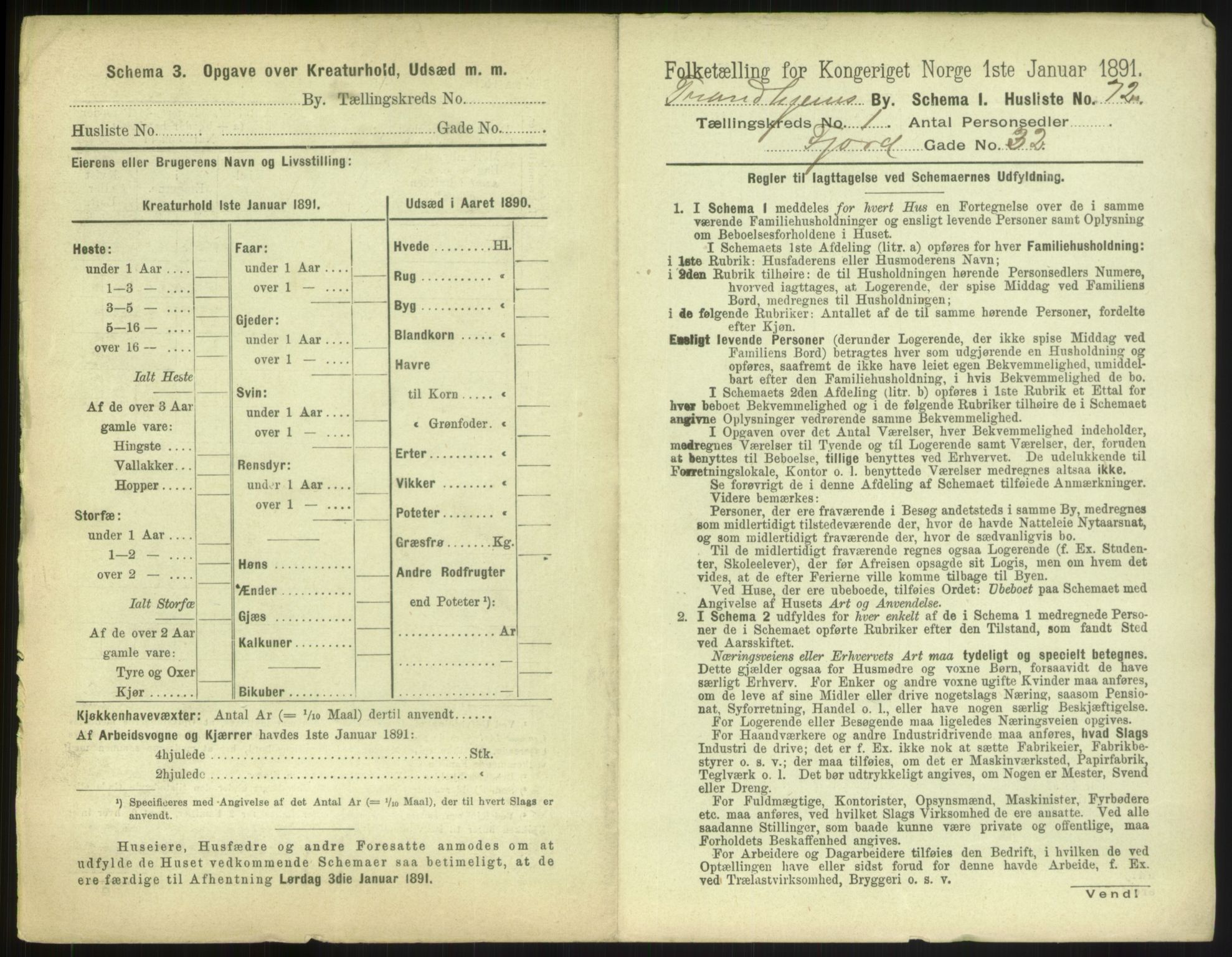 RA, 1891 census for 1601 Trondheim, 1891, p. 232