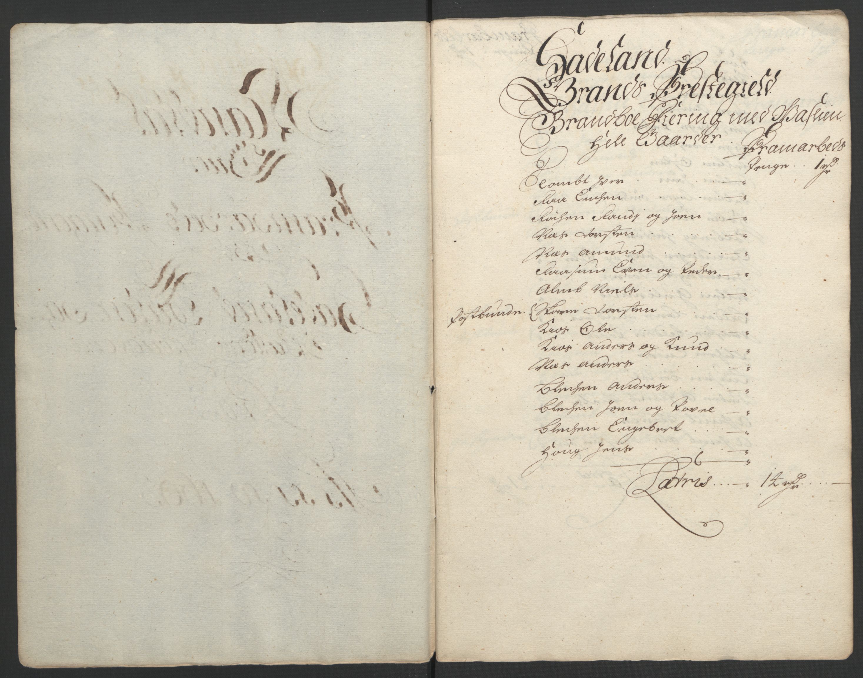 Rentekammeret inntil 1814, Reviderte regnskaper, Fogderegnskap, AV/RA-EA-4092/R18/L1292: Fogderegnskap Hadeland, Toten og Valdres, 1693-1694, p. 109