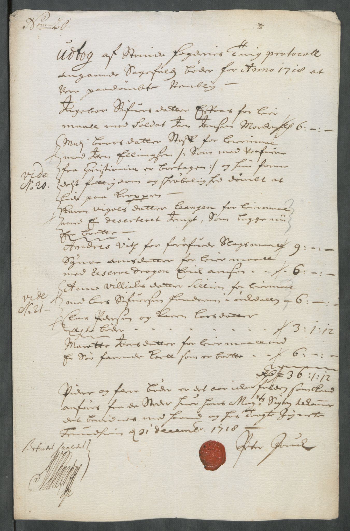 Rentekammeret inntil 1814, Reviderte regnskaper, Fogderegnskap, RA/EA-4092/R61/L4116: Fogderegnskap Strinda og Selbu, 1717-1718, p. 449