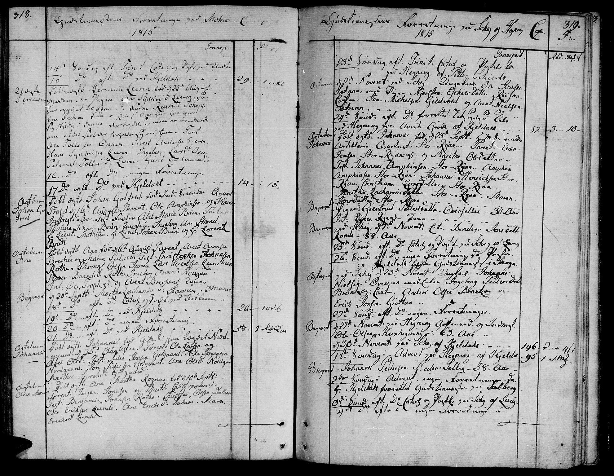 Ministerialprotokoller, klokkerbøker og fødselsregistre - Nord-Trøndelag, SAT/A-1458/735/L0332: Parish register (official) no. 735A03, 1795-1816, p. 318-319