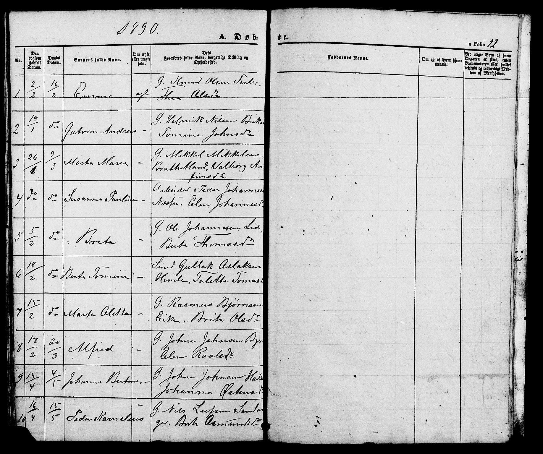 Hjelmeland sokneprestkontor, SAST/A-101843/01/V/L0005: Parish register (copy) no. B 5, 1853-1892, p. 92