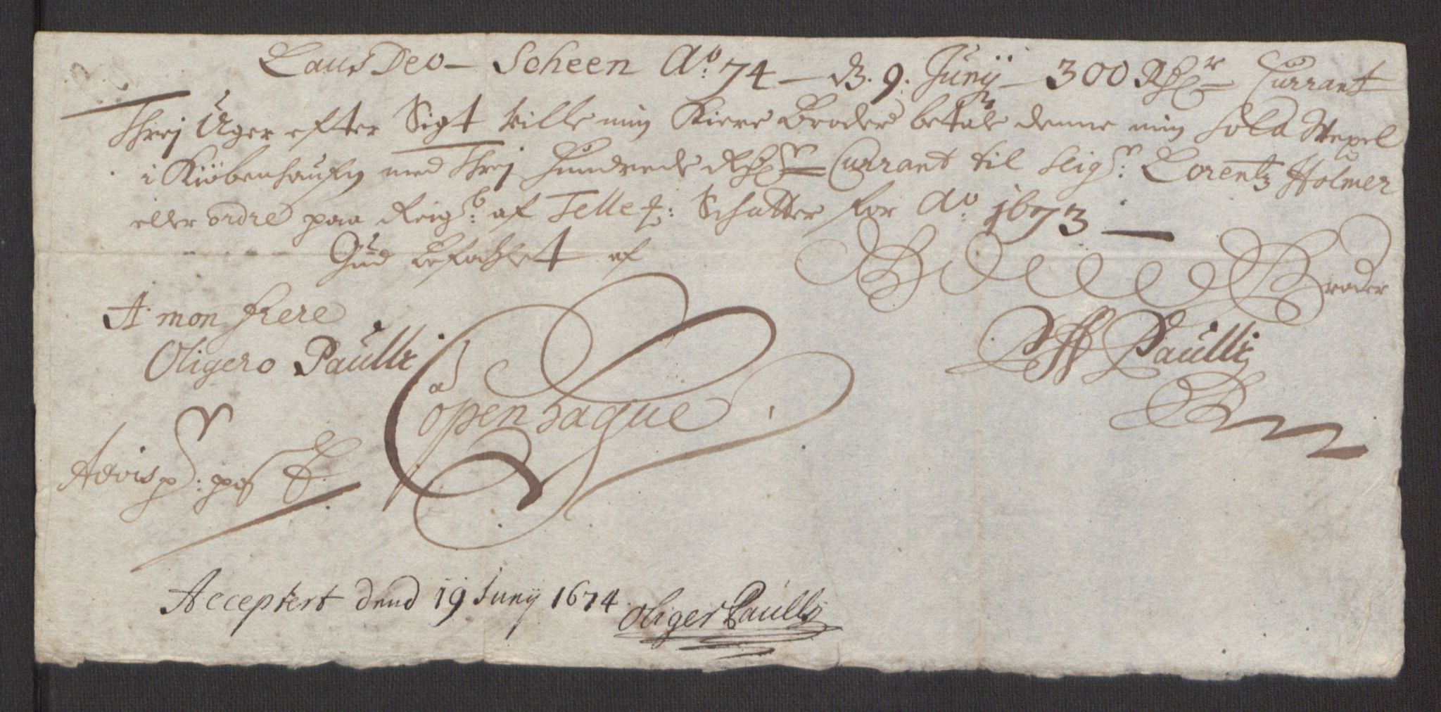 Rentekammeret inntil 1814, Reviderte regnskaper, Fogderegnskap, AV/RA-EA-4092/R35/L2061: Fogderegnskap Øvre og Nedre Telemark, 1673-1674, p. 251