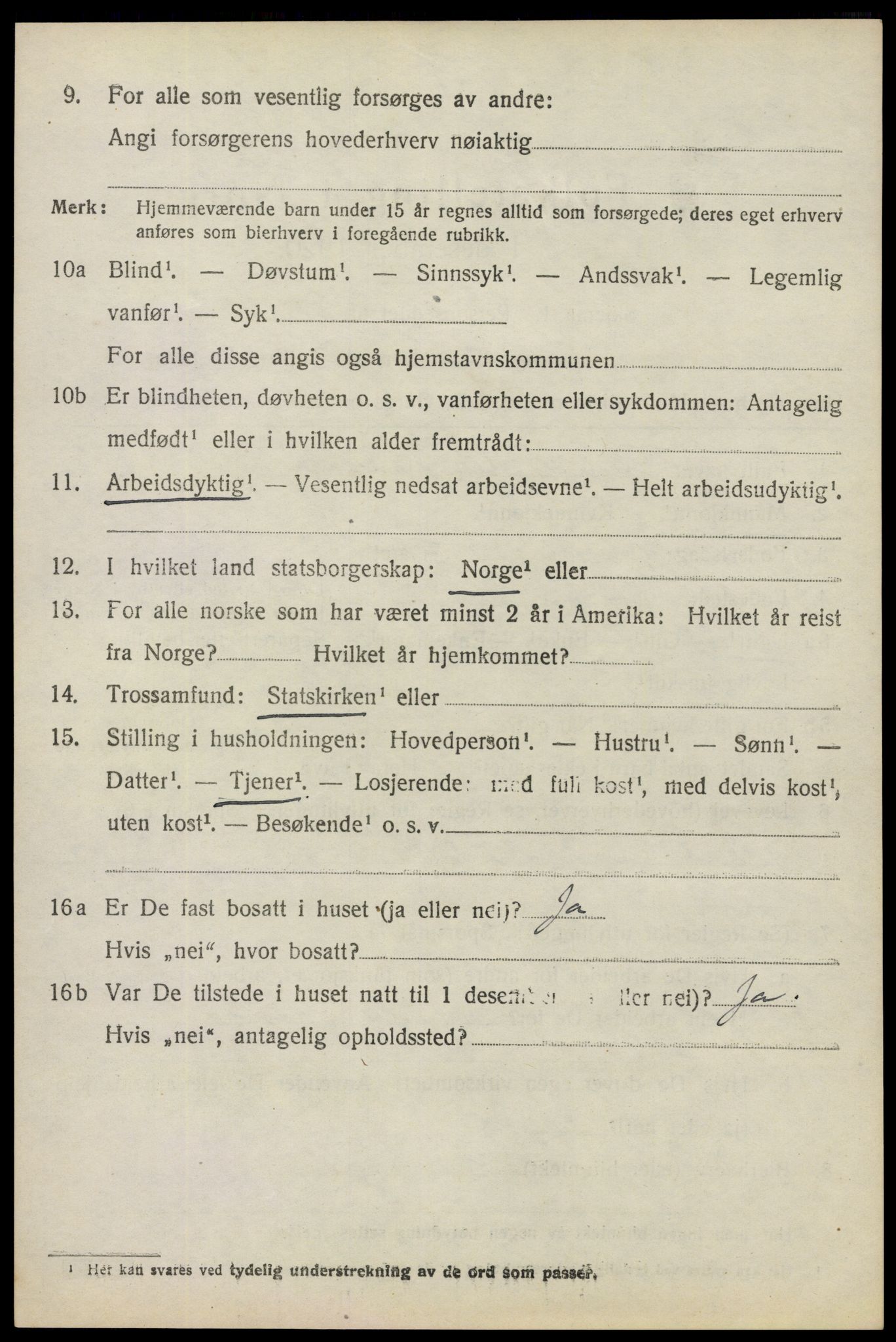 SAO, 1920 census for Trøgstad, 1920, p. 3999