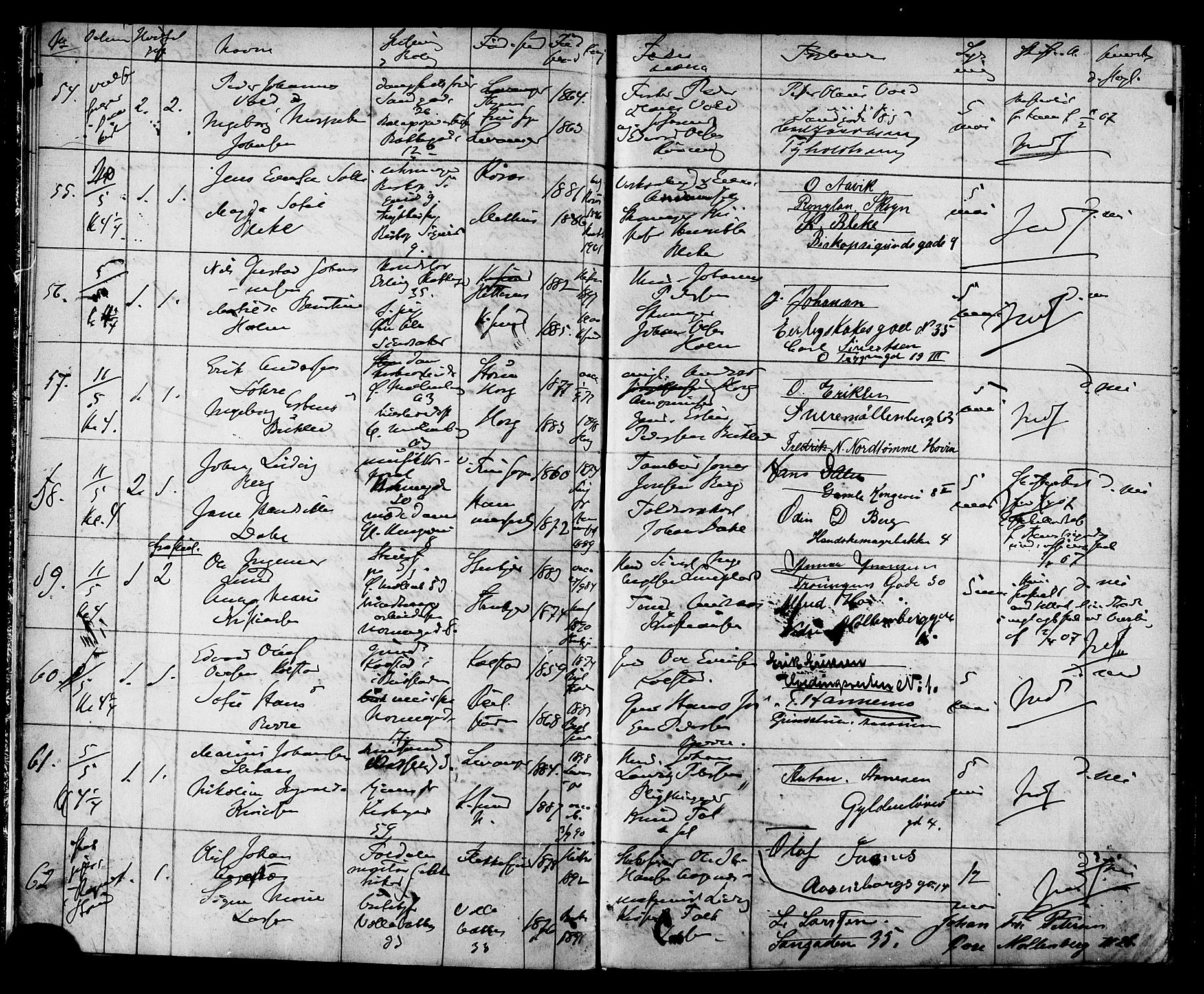 Ministerialprotokoller, klokkerbøker og fødselsregistre - Sør-Trøndelag, AV/SAT-A-1456/604/L0193: Banns register no. 604A14, 1906-1912