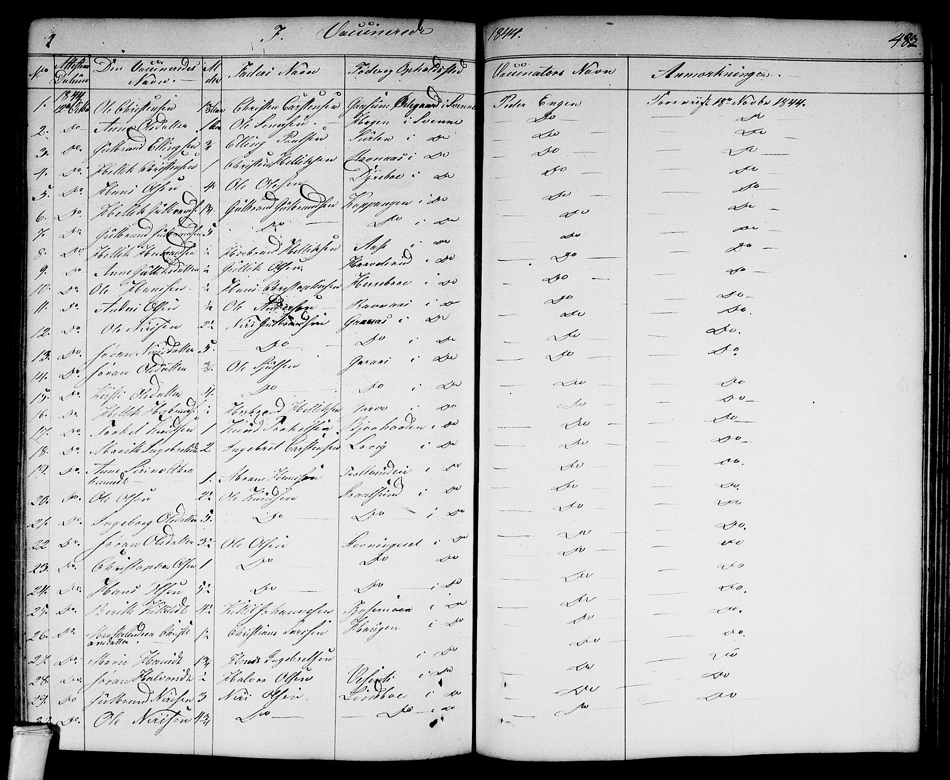 Flesberg kirkebøker, SAKO/A-18/G/Ga/L0002: Parish register (copy) no. I 2, 1834-1860, p. 483