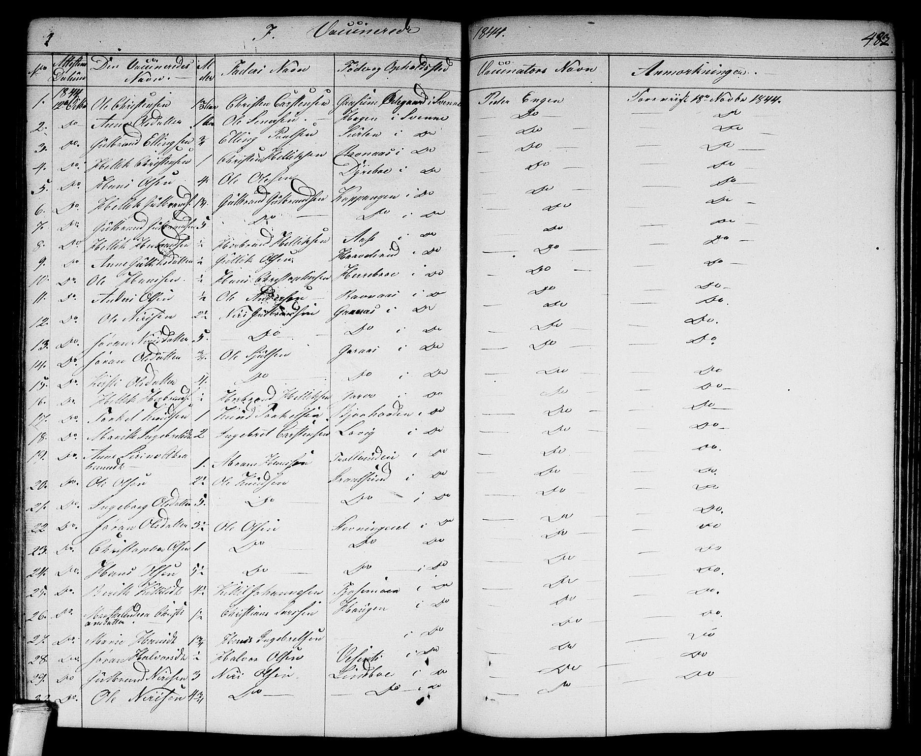 Flesberg kirkebøker, AV/SAKO-A-18/G/Ga/L0002: Parish register (copy) no. I 2, 1834-1860, p. 483