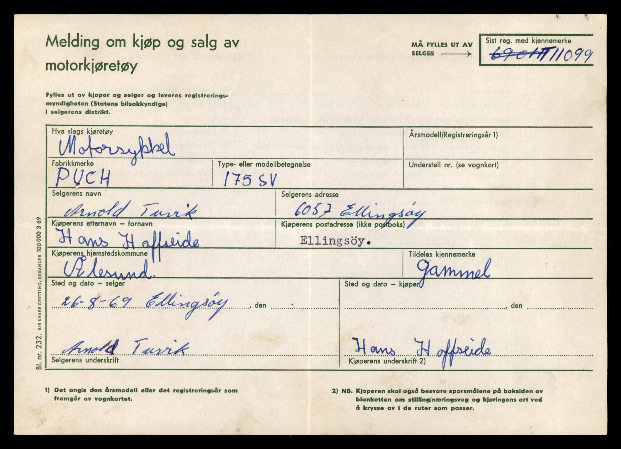 Møre og Romsdal vegkontor - Ålesund trafikkstasjon, AV/SAT-A-4099/F/Fe/L0026: Registreringskort for kjøretøy T 11046 - T 11160, 1927-1998, p. 1553