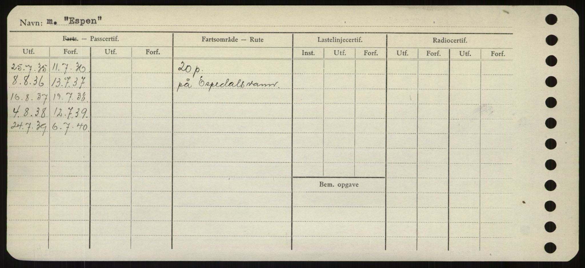 Sjøfartsdirektoratet med forløpere, Skipsmålingen, AV/RA-S-1627/H/Hd/L0009: Fartøy, E, p. 534