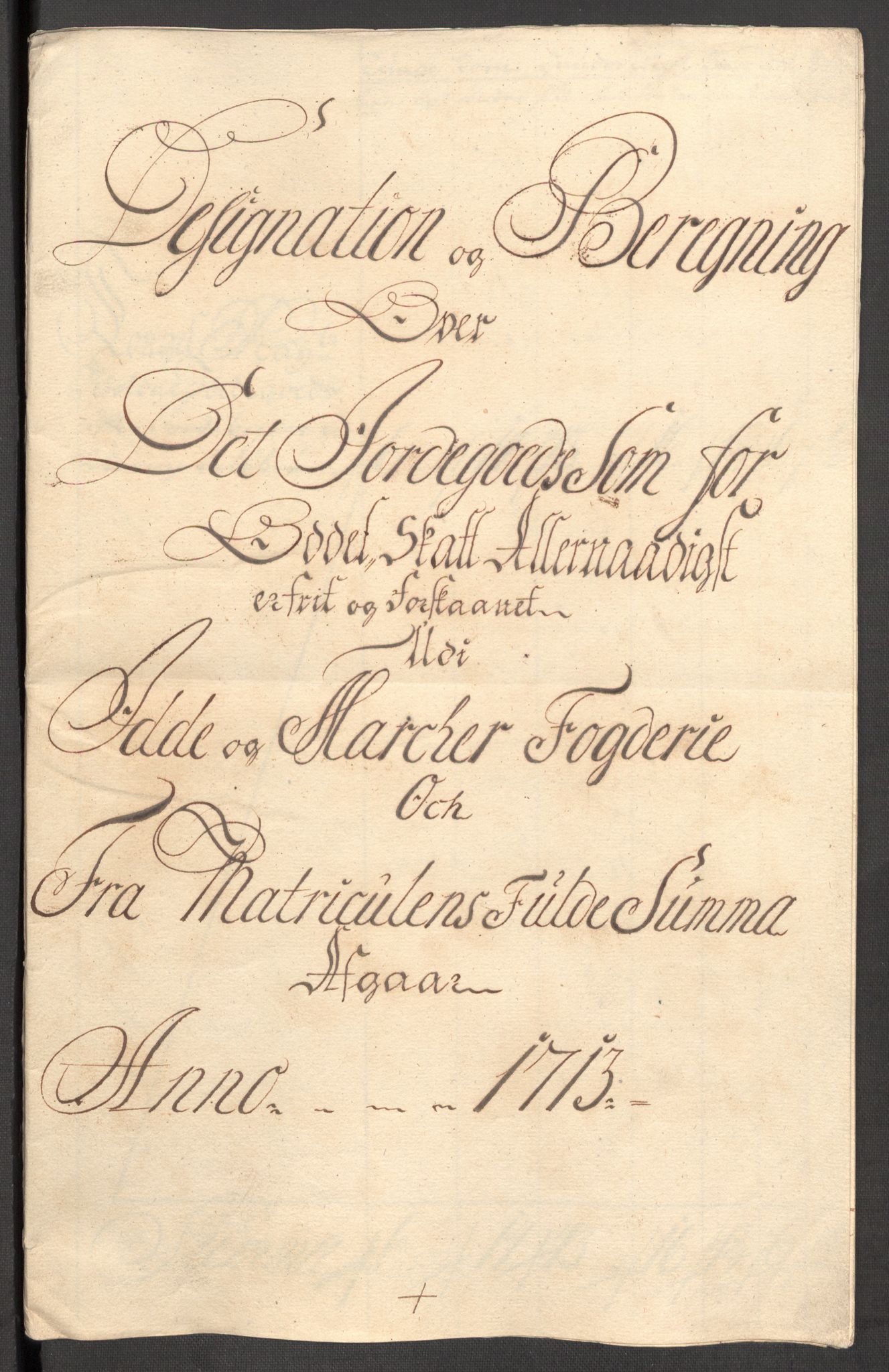 Rentekammeret inntil 1814, Reviderte regnskaper, Fogderegnskap, AV/RA-EA-4092/R01/L0022: Fogderegnskap Idd og Marker, 1713-1714, p. 185