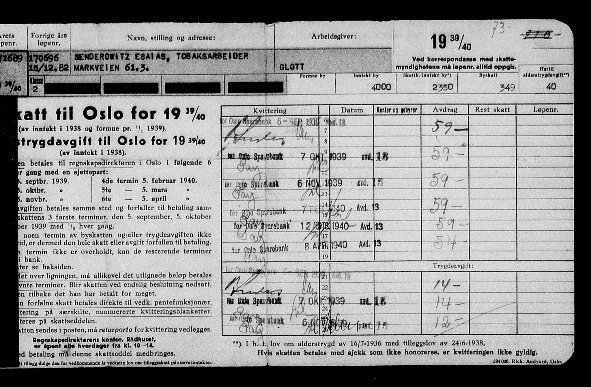 Justisdepartementet, Tilbakeføringskontoret for inndratte formuer, AV/RA-S-1564/H/Hc/Hcc/L0981: --, 1945-1947, p. 400