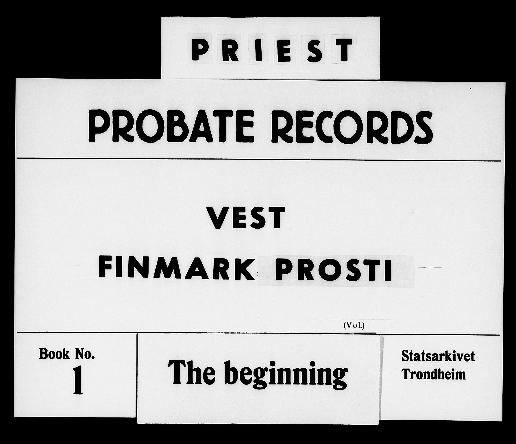 Vest-Finnmark prosti, SATØ/S-1346/1g/L0021/0001: Skifte - protokoller, designasjoner / Skifteprotokoll med register, 1723-1781
