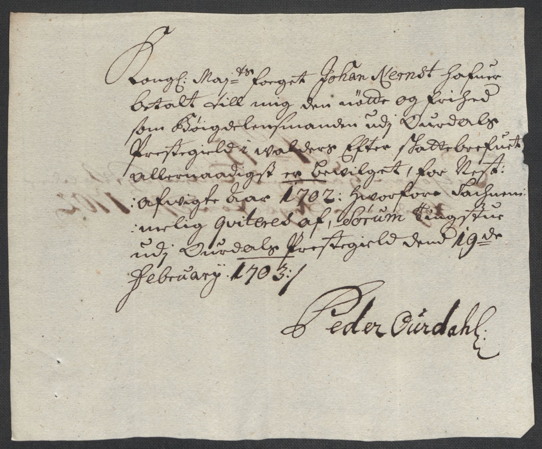 Rentekammeret inntil 1814, Reviderte regnskaper, Fogderegnskap, AV/RA-EA-4092/R18/L1300: Fogderegnskap Hadeland, Toten og Valdres, 1702, p. 351