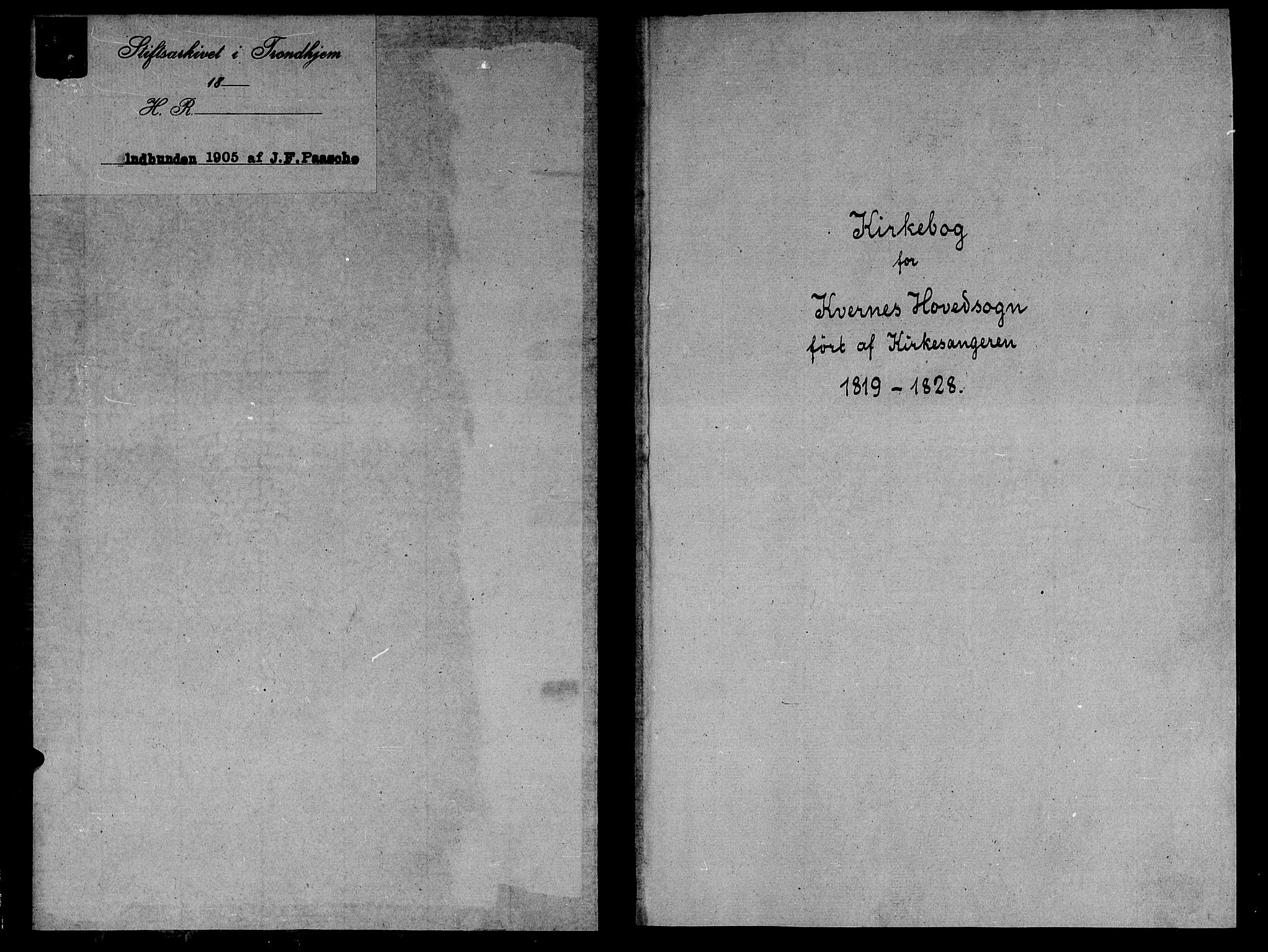 Ministerialprotokoller, klokkerbøker og fødselsregistre - Møre og Romsdal, AV/SAT-A-1454/568/L0811: Parish register (copy) no. 568C01, 1819-1828