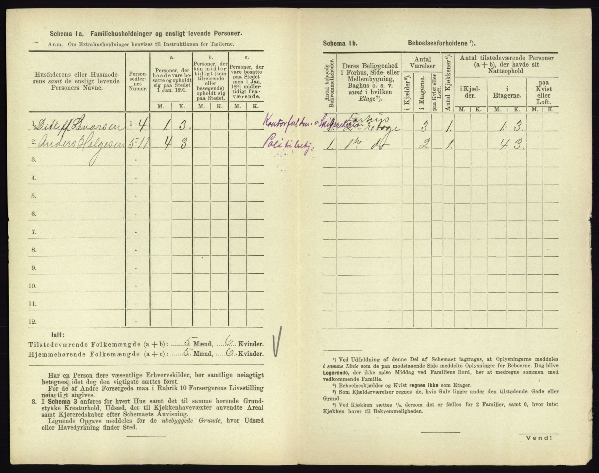 RA, 1891 census for 0705 Tønsberg, 1891, p. 891