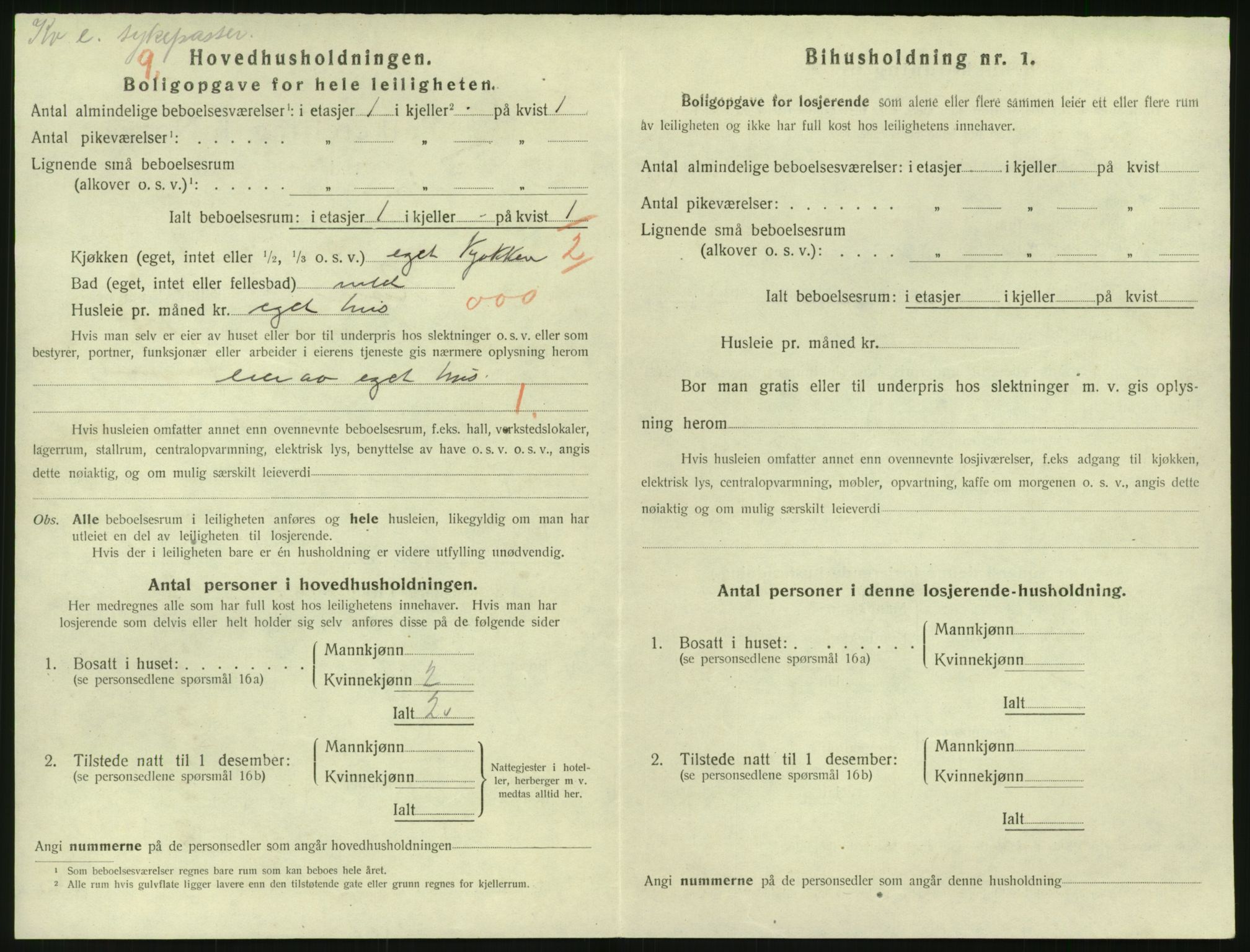 SAK, 1920 census for Risør, 1920, p. 1766