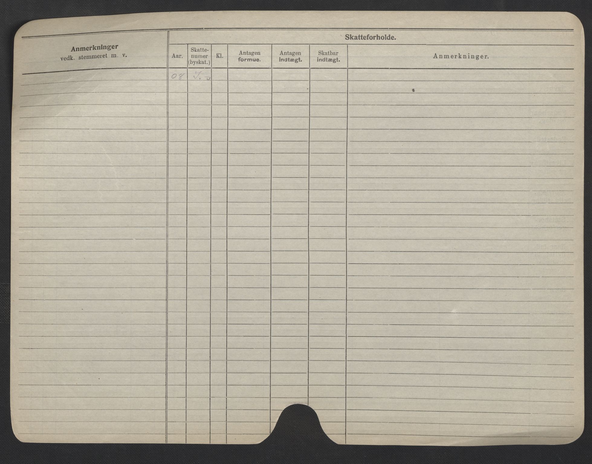 Oslo folkeregister, Registerkort, AV/SAO-A-11715/F/Fa/Fac/L0006: Menn, 1906-1914, p. 173b