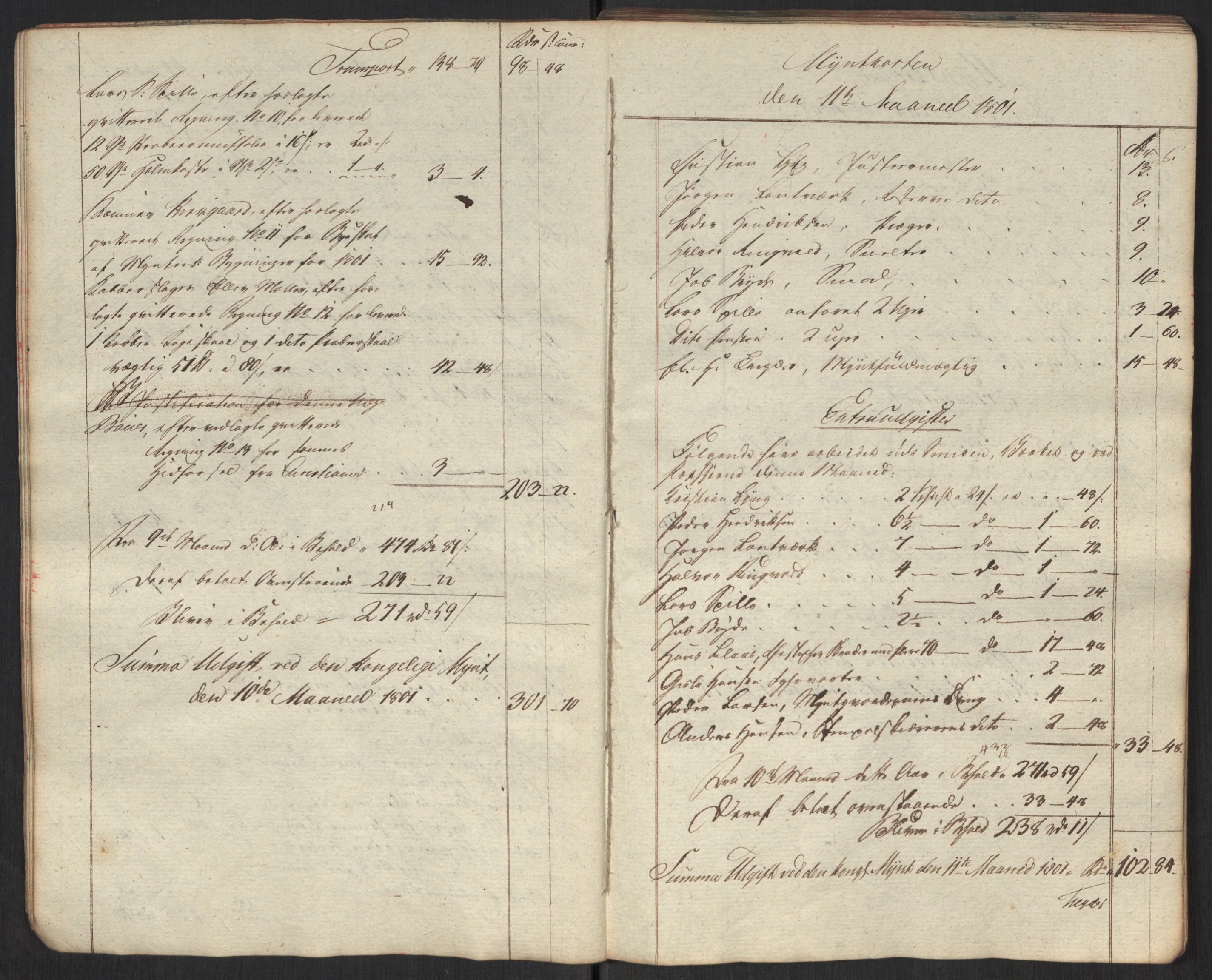 Rentekammeret inntil 1814, Realistisk ordnet avdeling, AV/RA-EA-4070/Oa/L0010: [Y8]: Regninger for Kongsbergs mynt., 1760-1805, p. 615