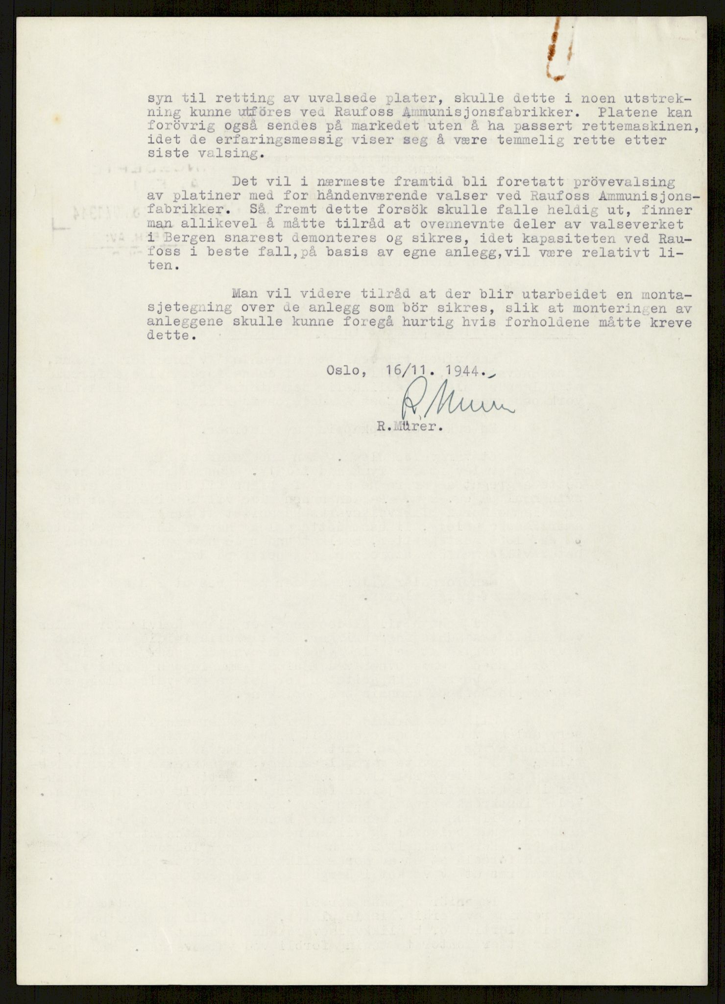 Direktoratet for industriforsyning, Sekretariatet, AV/RA-S-4153/D/Df/L0055: 9. Metallkontoret, 1940-1945, p. 164