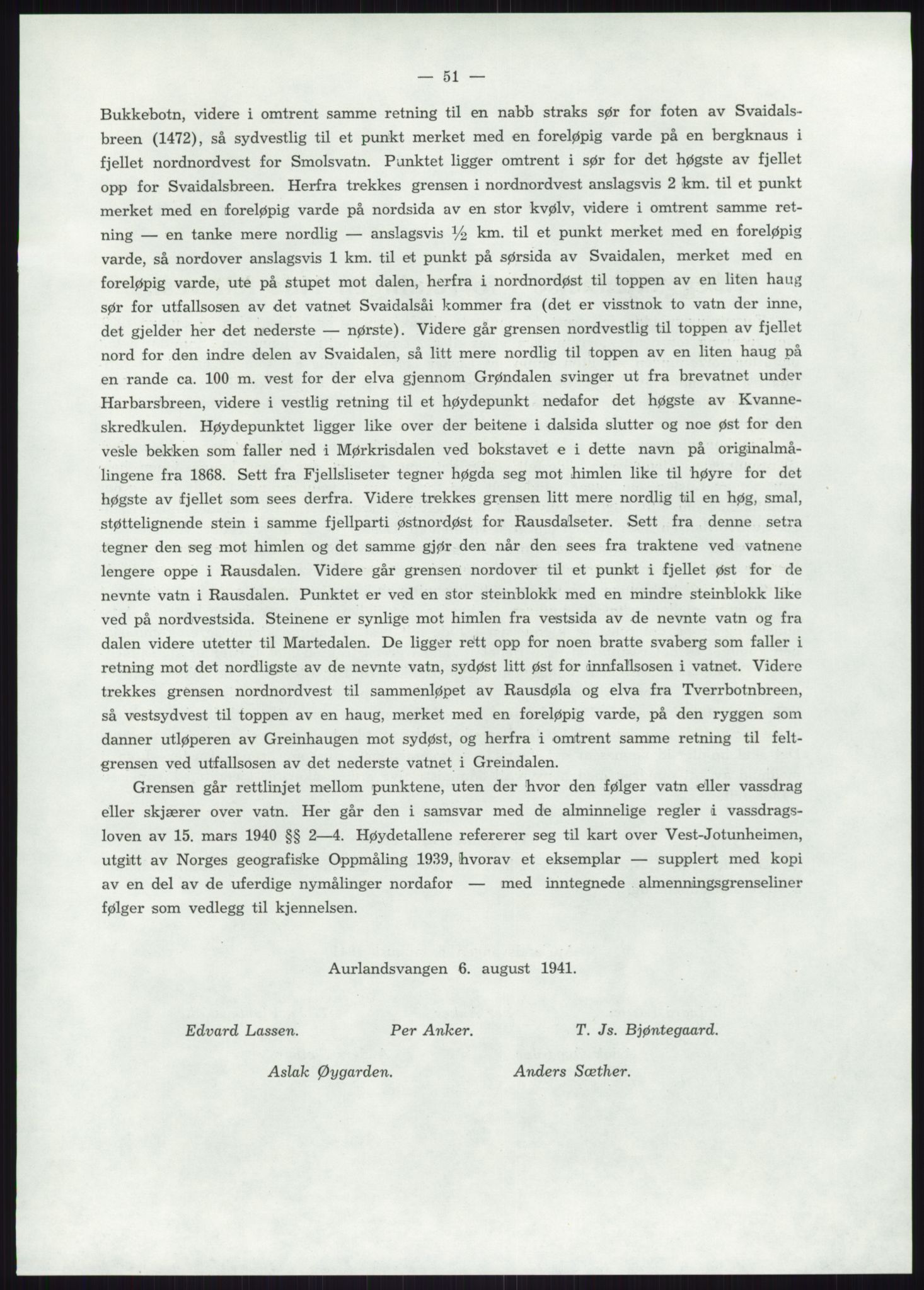 Høyfjellskommisjonen, AV/RA-S-1546/X/Xa/L0001: Nr. 1-33, 1909-1953, p. 5674